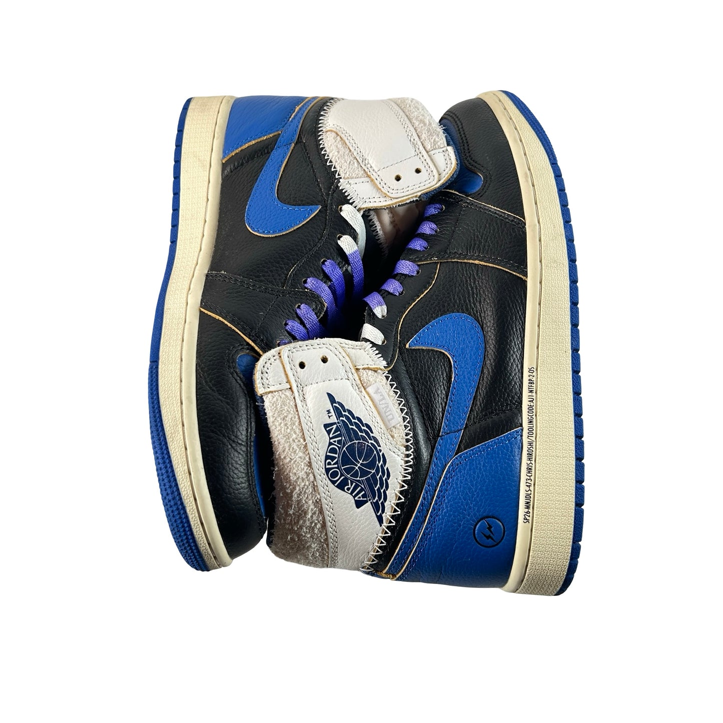 IO7847 001 Jordan 1 Retro High OG SP Fragment x Union LA Sport Royal [USED] - 9 M (Used3)