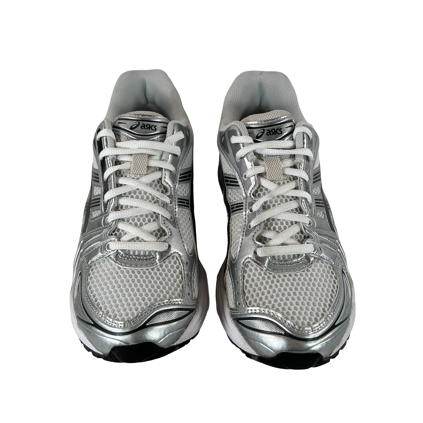 1203A537 110 ASICS Gel-Kayano 14 White Graphite Grey [USED] - 8.5 M (Used)