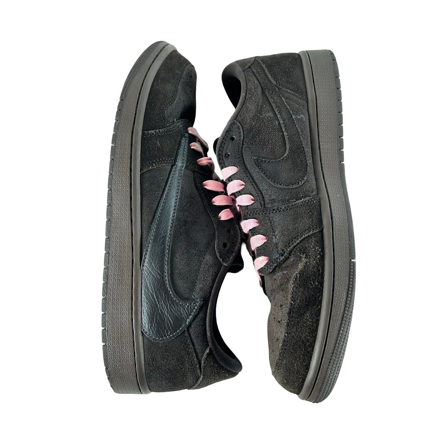 DM7866 202 Jordan 1 Retro Low OG SP Travis Scott Velvet Brown [USED] - 10.5 (Used) (No Box)