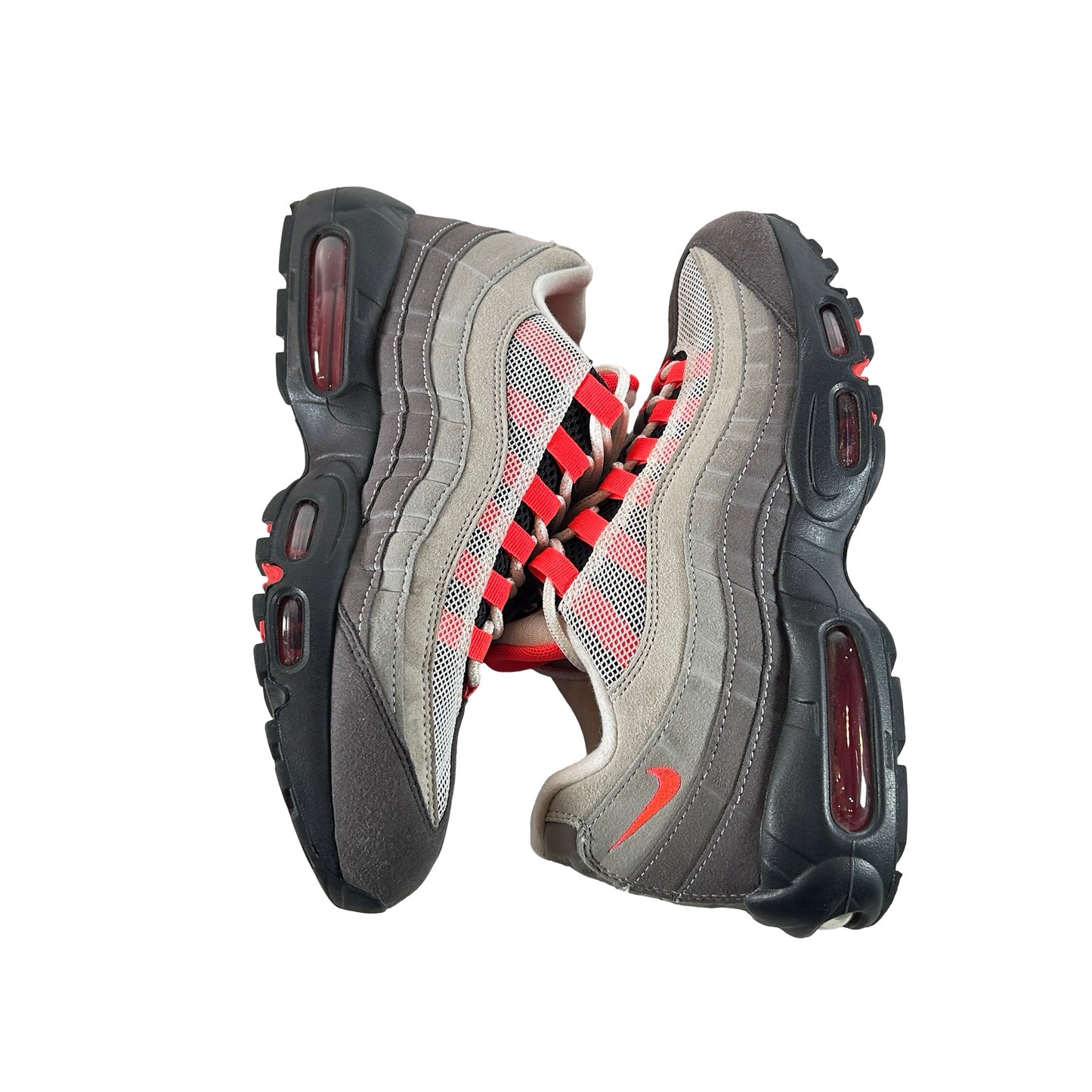 AT2865 100 Nike Air Max 95 OG Solar Red (2018) [USED] - 8 M (Used2)