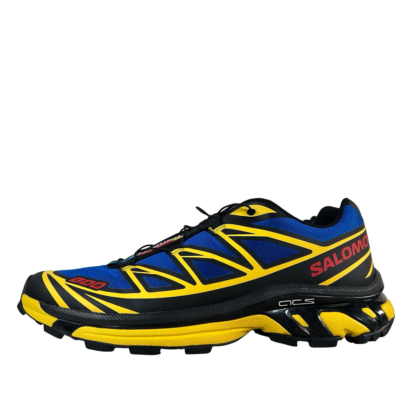 L49130400 Salomon XT-6 JJJJound Nautical Blue Lemon [USED] - 10.5 M (Used)