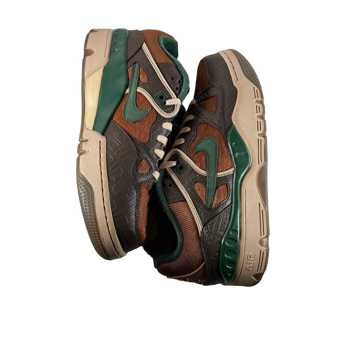 HQ0260 201 Nike Air Force 3 Low SP Nigo Baroque Brown [USED] - 9 M (Used)