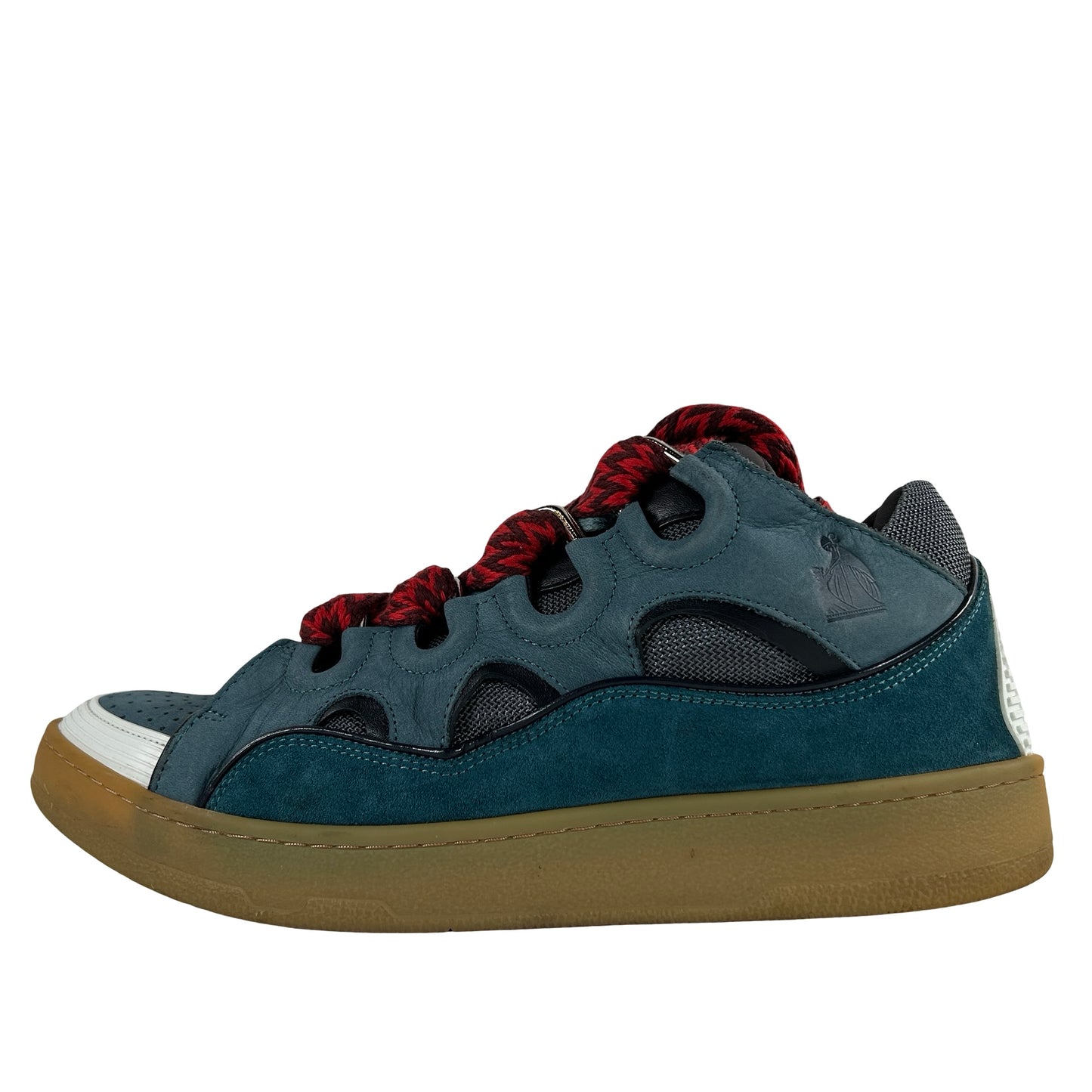 FM SKRK11 DRAG A2018 Lanvin Leather Curb Blue Grey [USED] - EU 46 (Used)