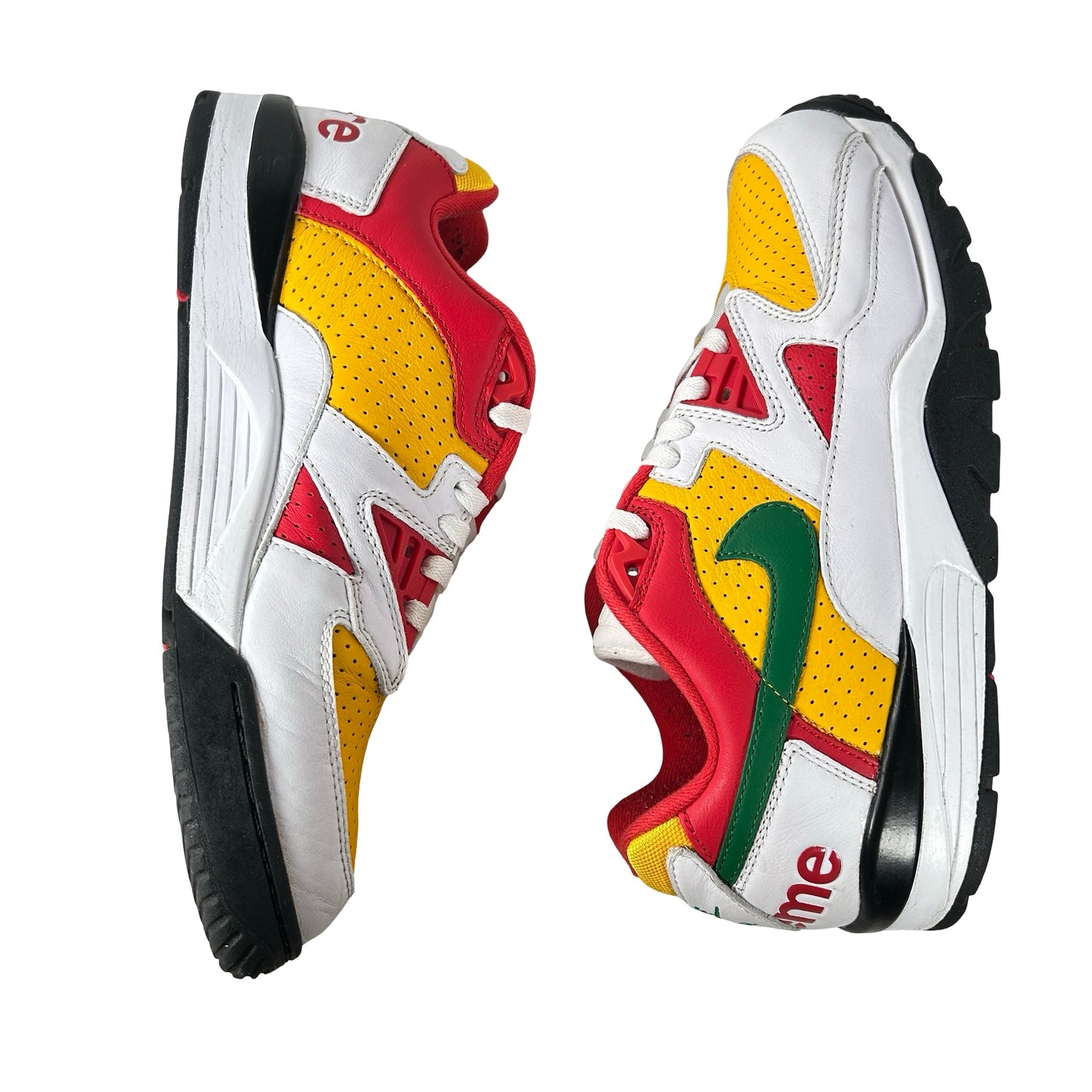 CJ5291 100 Nike Cross Trainer Low Supreme White Yellow Red [USED] - 10.5 M (Used)
