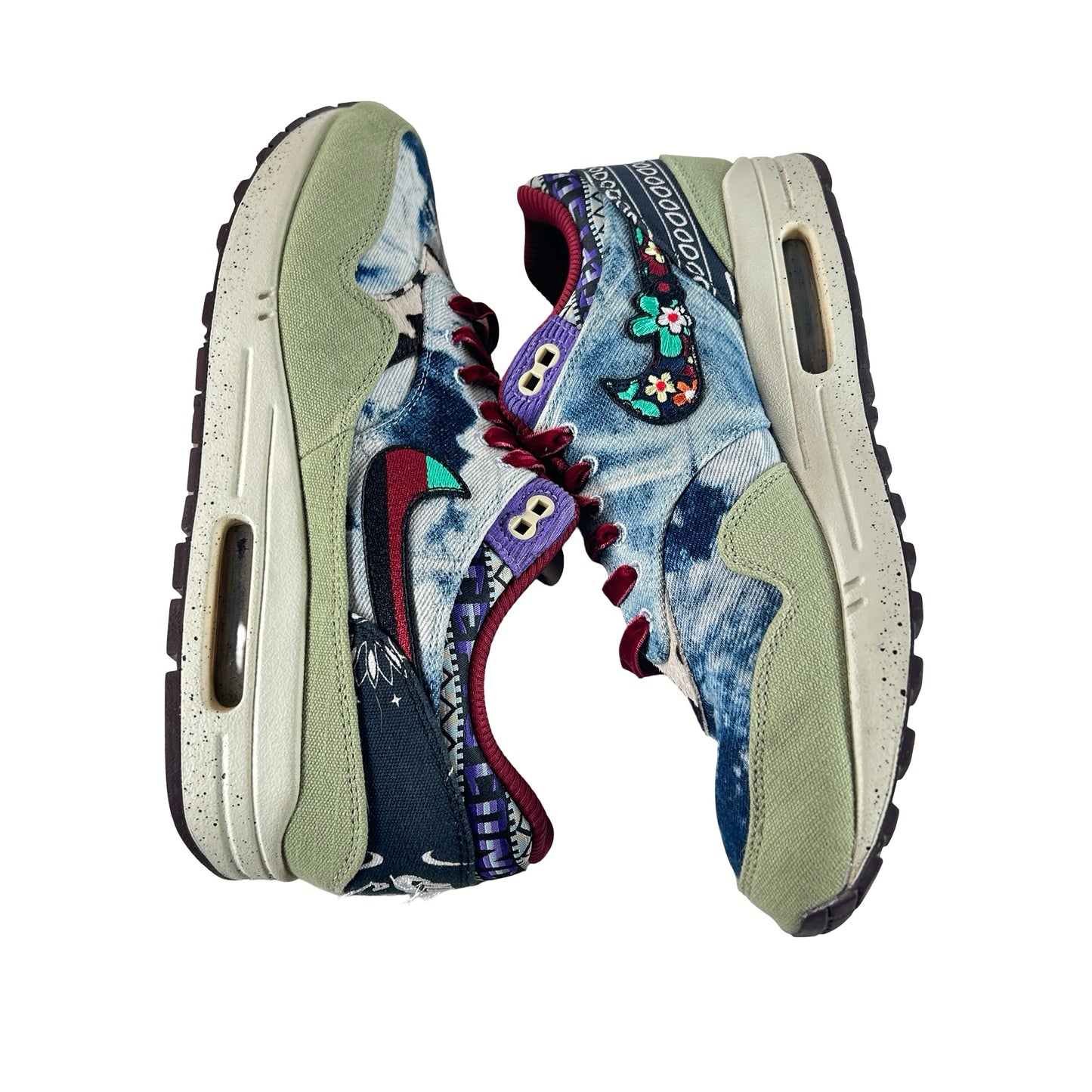 DN1803 300 Nike Air Max 1 Concepts Denim Olive Canvas [USED] - 10 M (Used3)