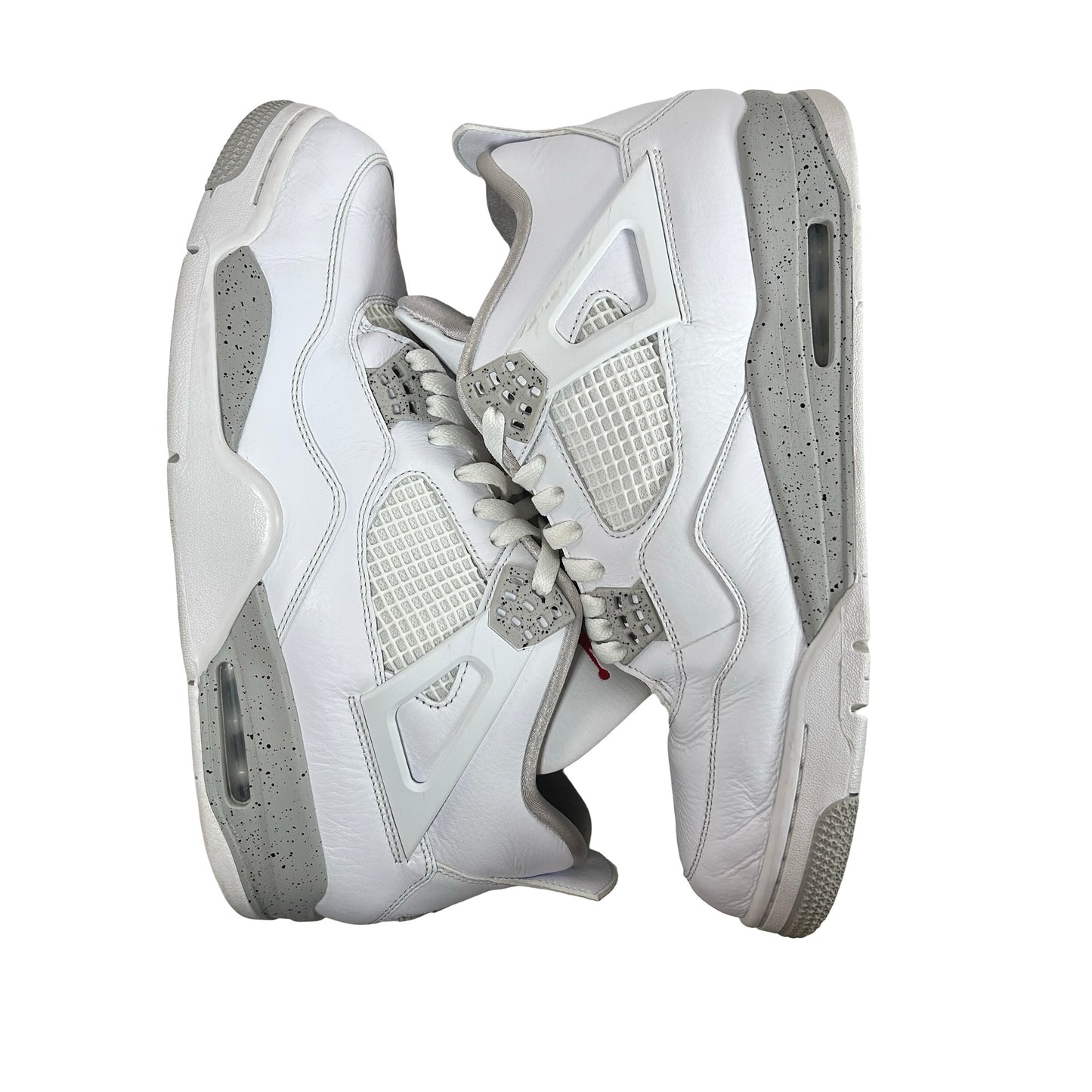CT8527 100 Jordan 4 Retro White Oreo [USED] - 12 M (Used3)