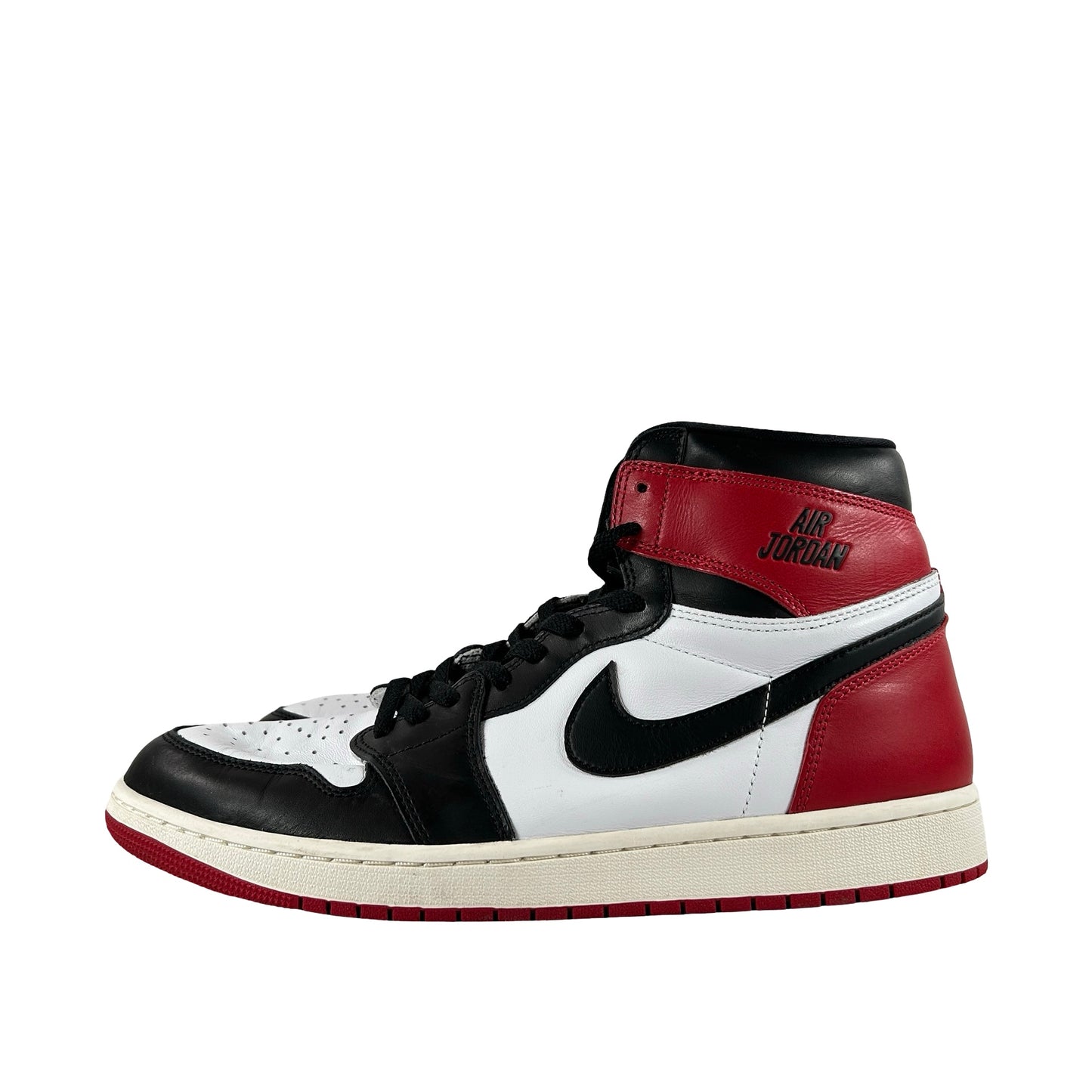 DZ5485 106 Jordan 1 Retro High OG Black Toe Reimagined [USED] - 13 M (Used) (No Box)
