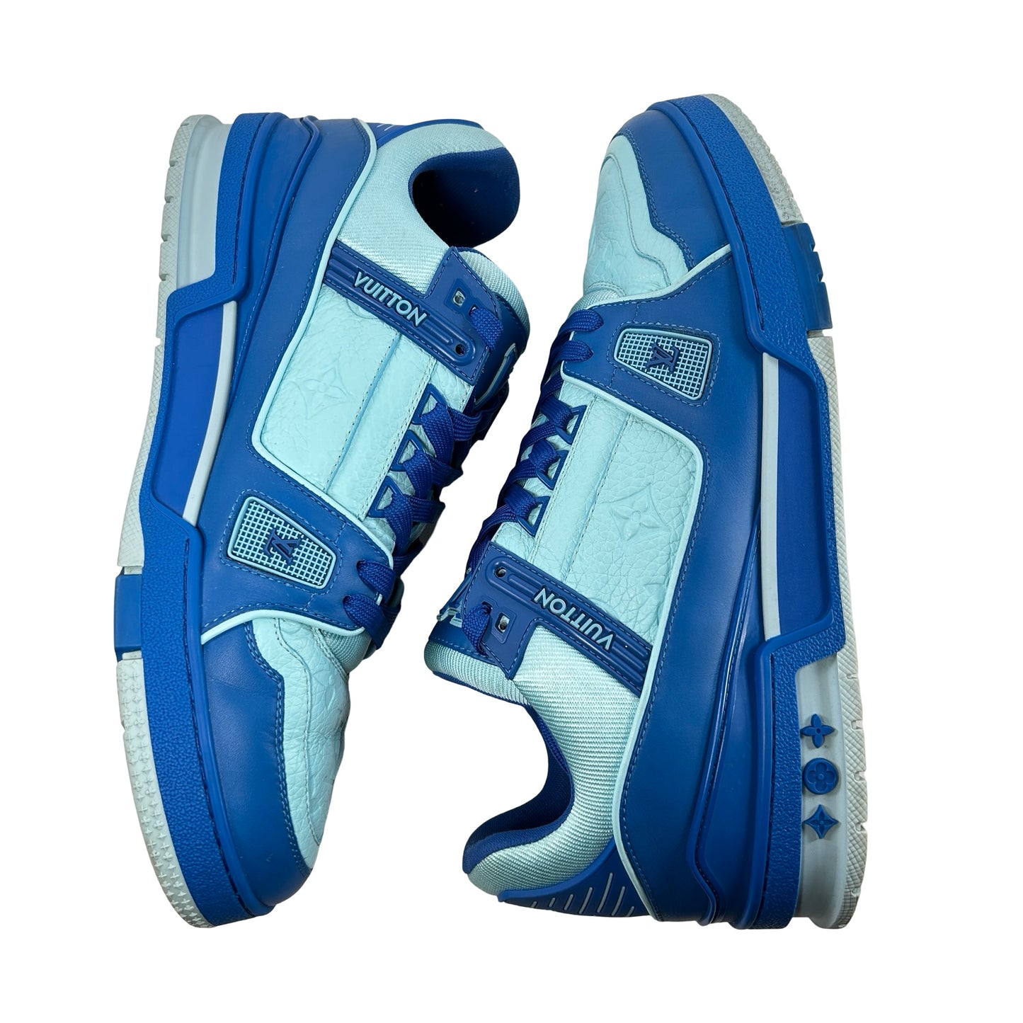 Louis Vuitton Trainer Blue [USED] - LV 9.5 (US 10.5) (Used) (No Box)