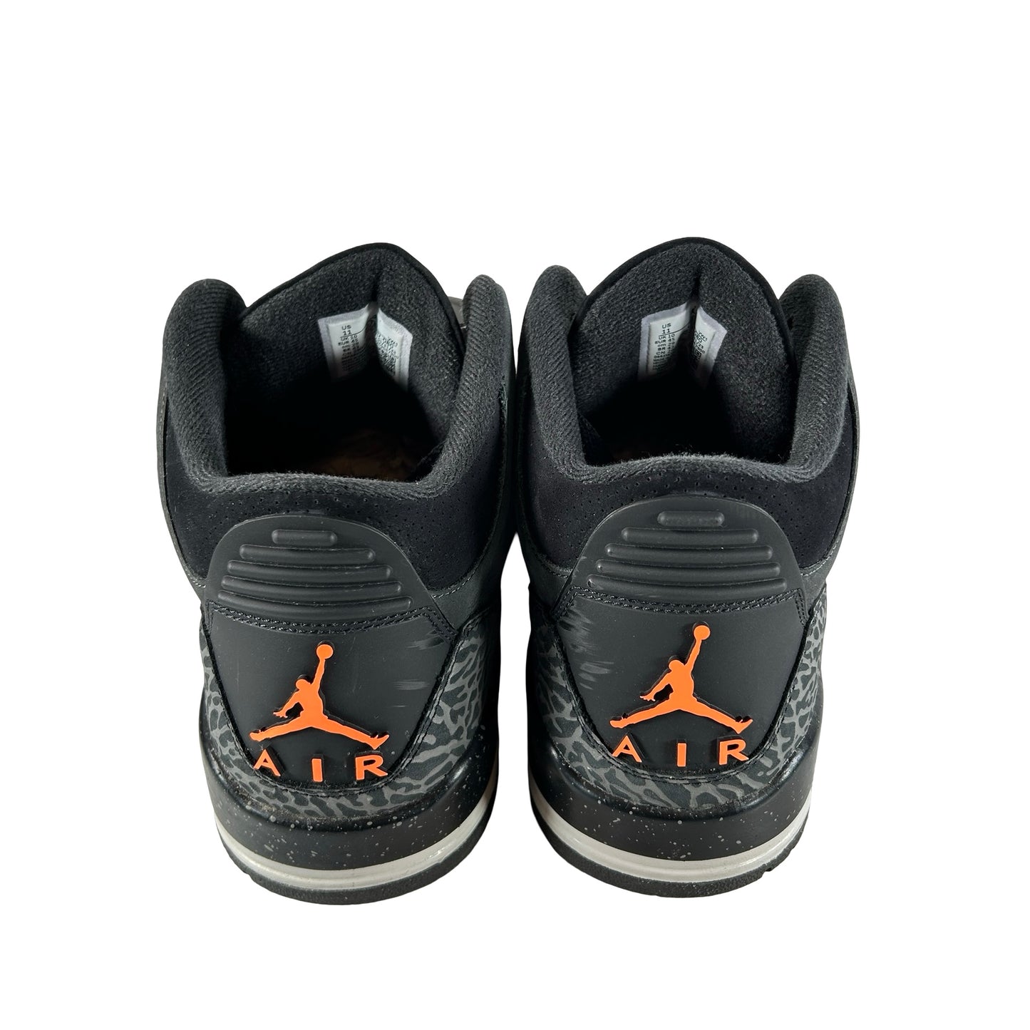 CT8532 080 Jordan 3 Retro Fear Pack (2023) [USED] - 11 M (Used8)