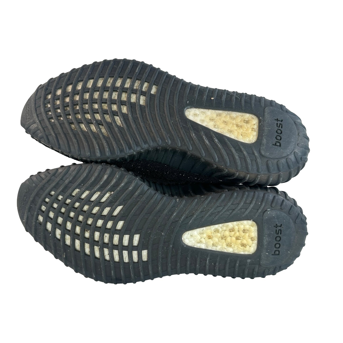 BY1604 Adidas Yeezy Boost 350 V2 Core Black White [USED] - 9 M (Used)