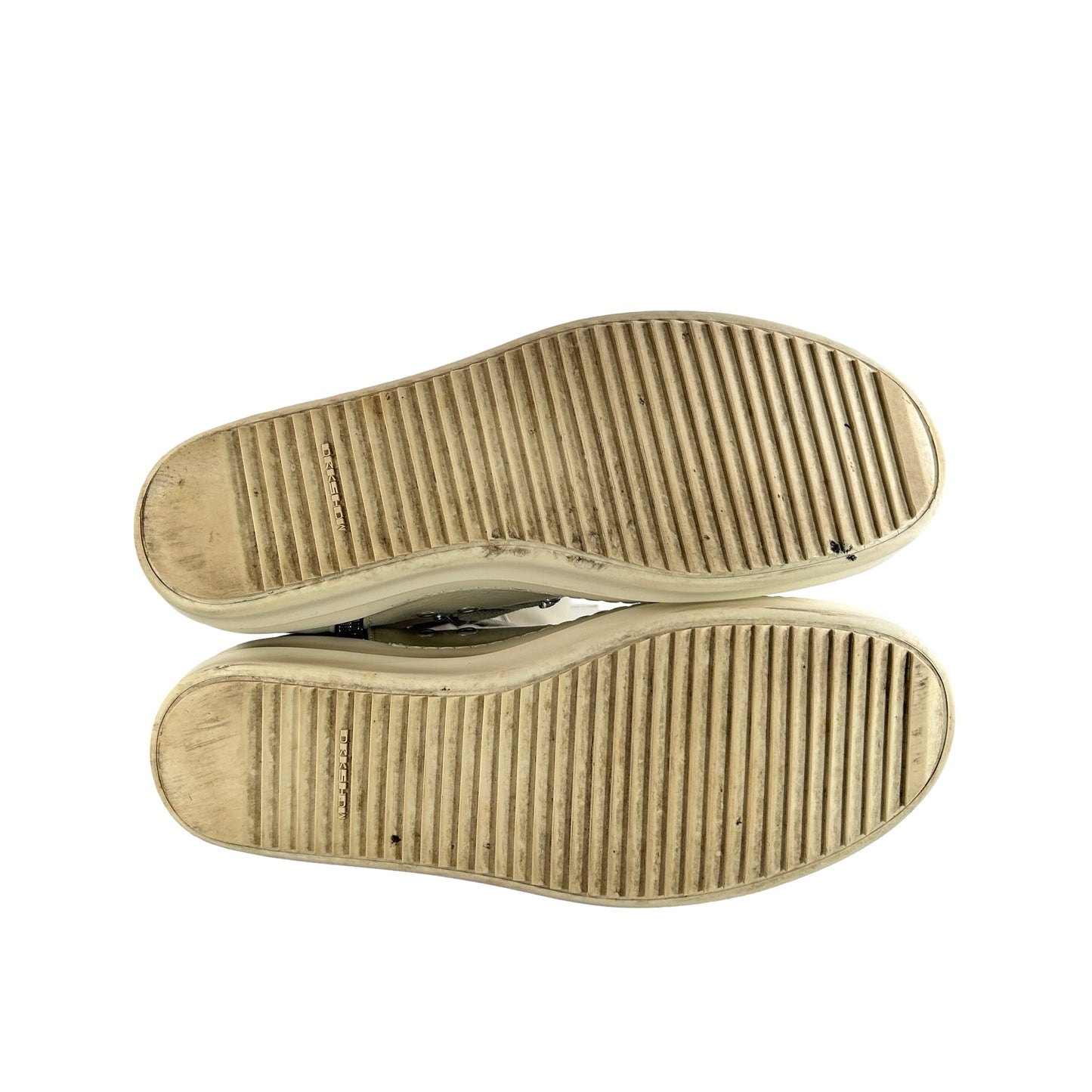 DU02B4805 MU 811 Rick Owens DRKSHDW Strobe Cotton Nylon Hexa High Pearl Milk [USED] - 45 M (Used)