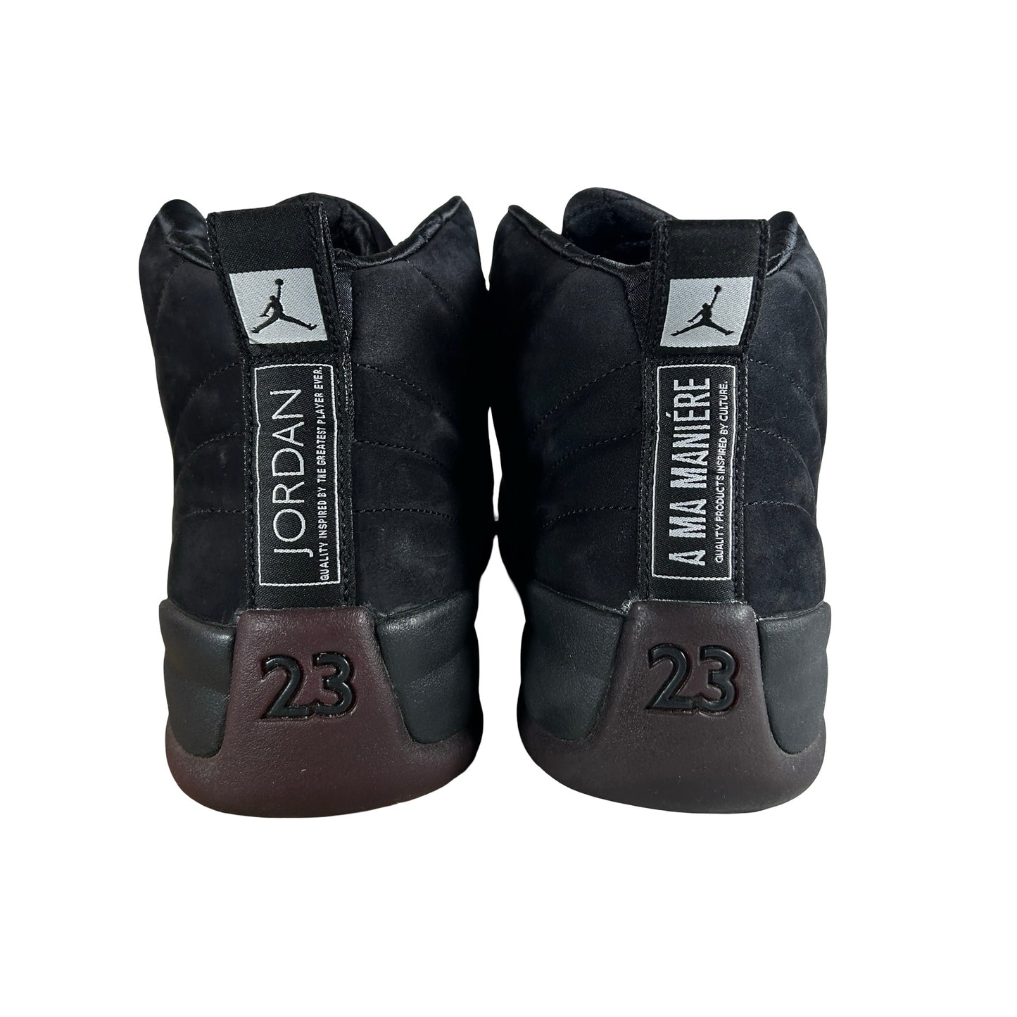 DV6989 001 Jordan 12 Retro SP A Ma Maniére Black (Women's) [USED] - 11 W (Used6)