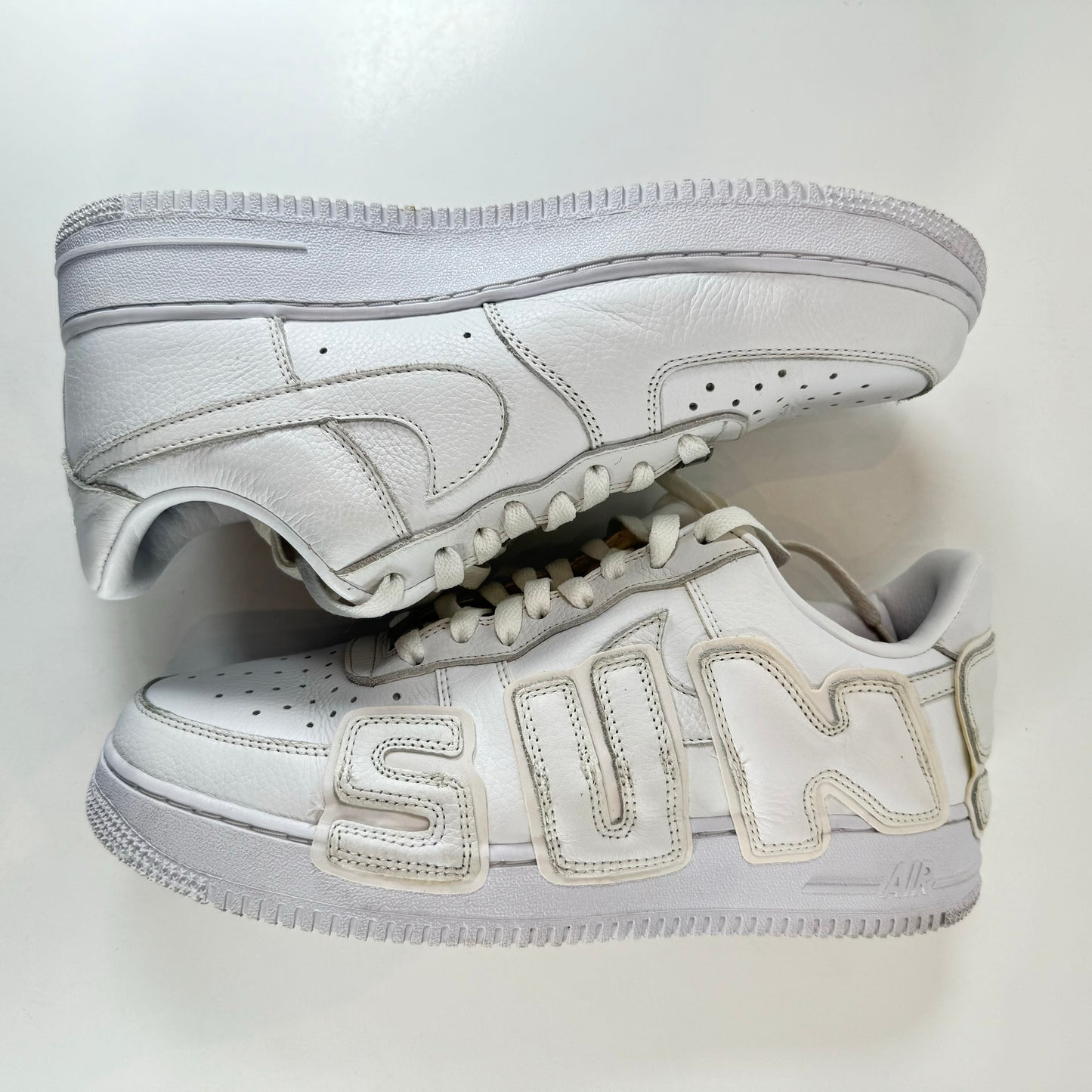 DD7050 100 Nike Air Force 1 Low Cactus CPFM White (2020) [USED] - 9 M (Used) (No Box)