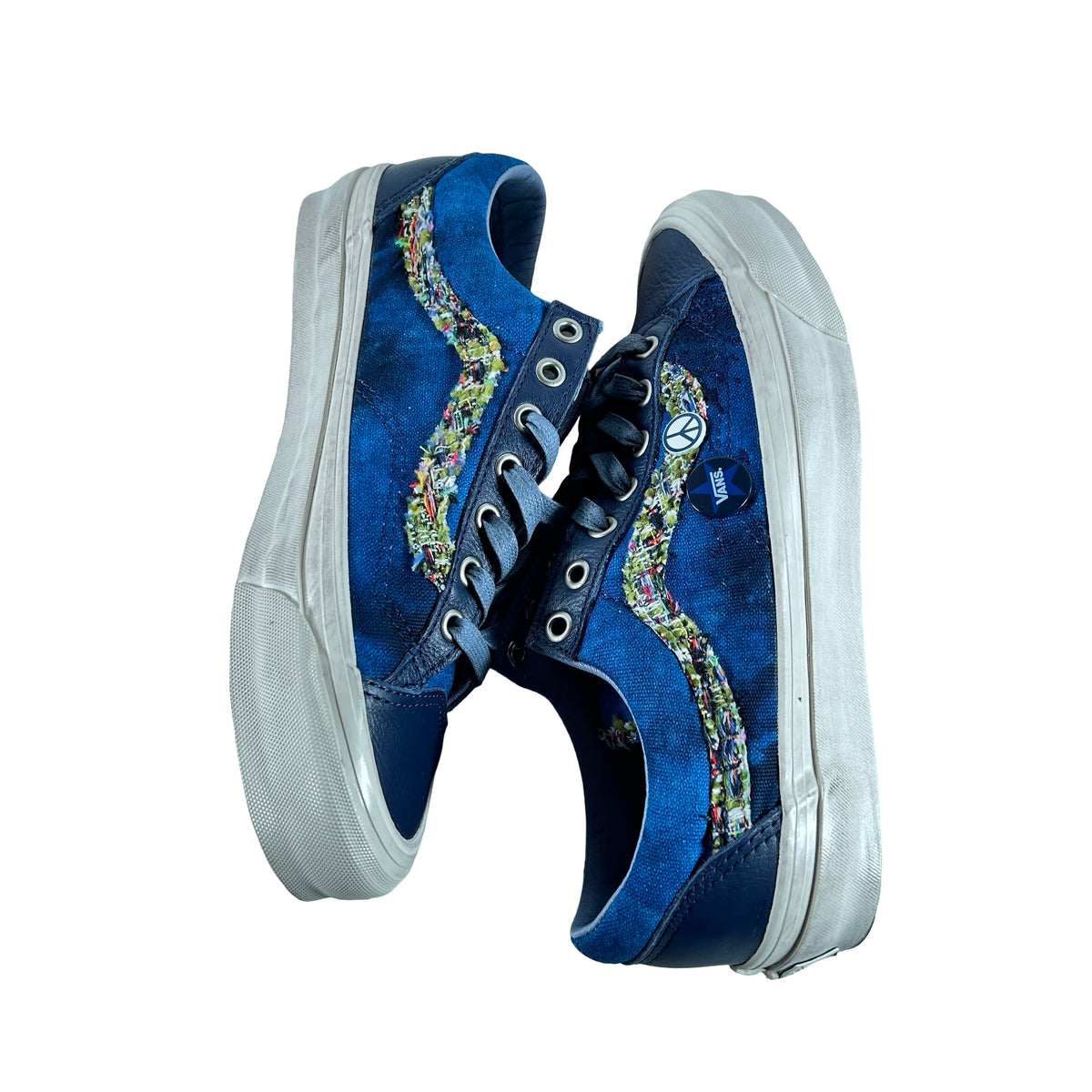 VN000E8VNVY Vans Old Skool 36 LX Souvenir Navy [USED] - 7.5 M (Used)