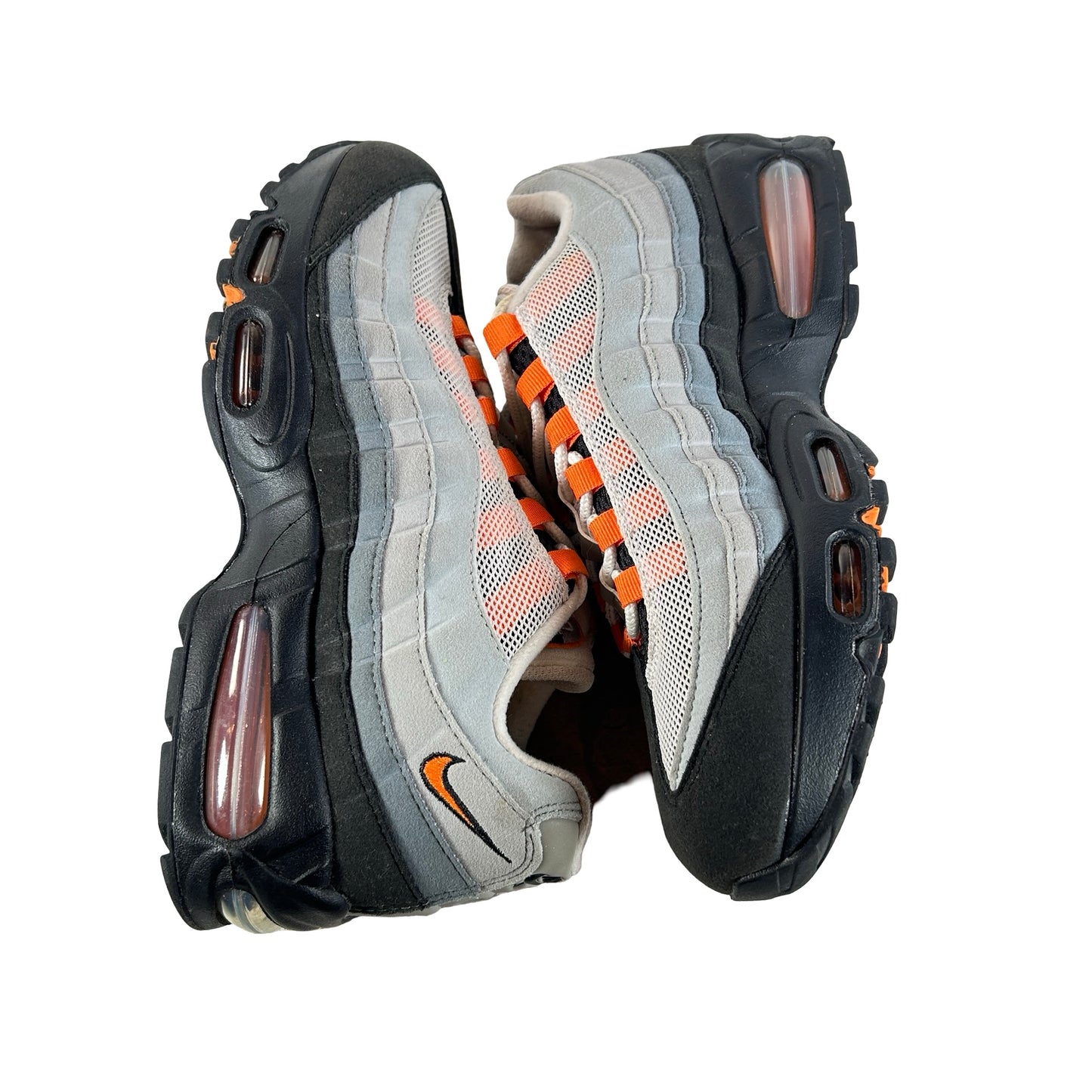 HM4740 005 Nike Air Max 95 OG Big Bubble Bright Mandarin (2025) - 7.5 M (Used) (No Box)