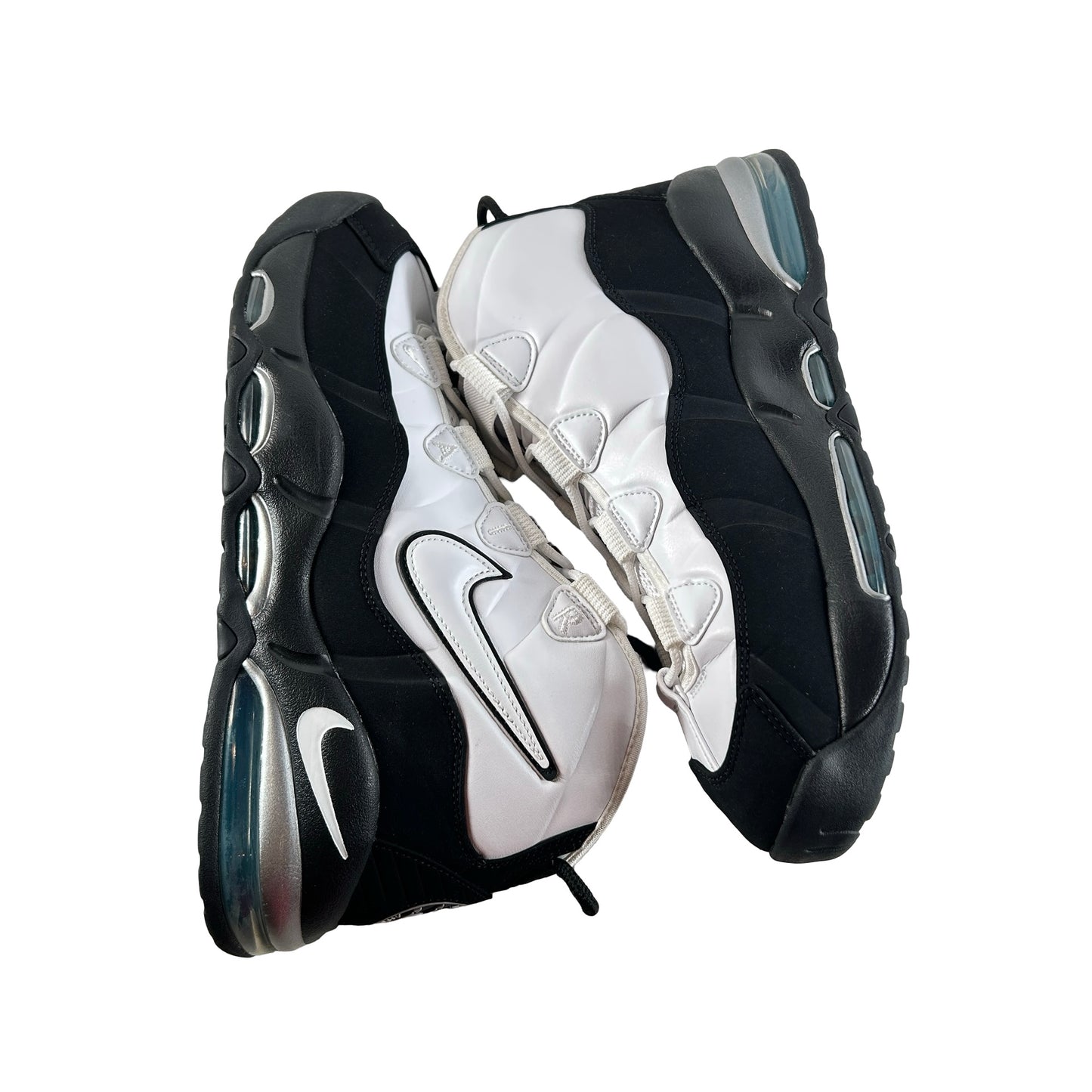 311090 100 Nike Air Max Uptempo 95 White Black Teal [USED] - 11 M (Used2)