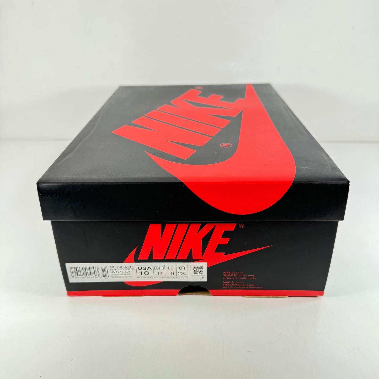DV1748 601 Jordan 1 Hi Spider-Man Across the Spider-Verse [USED] - 10 M (Used)