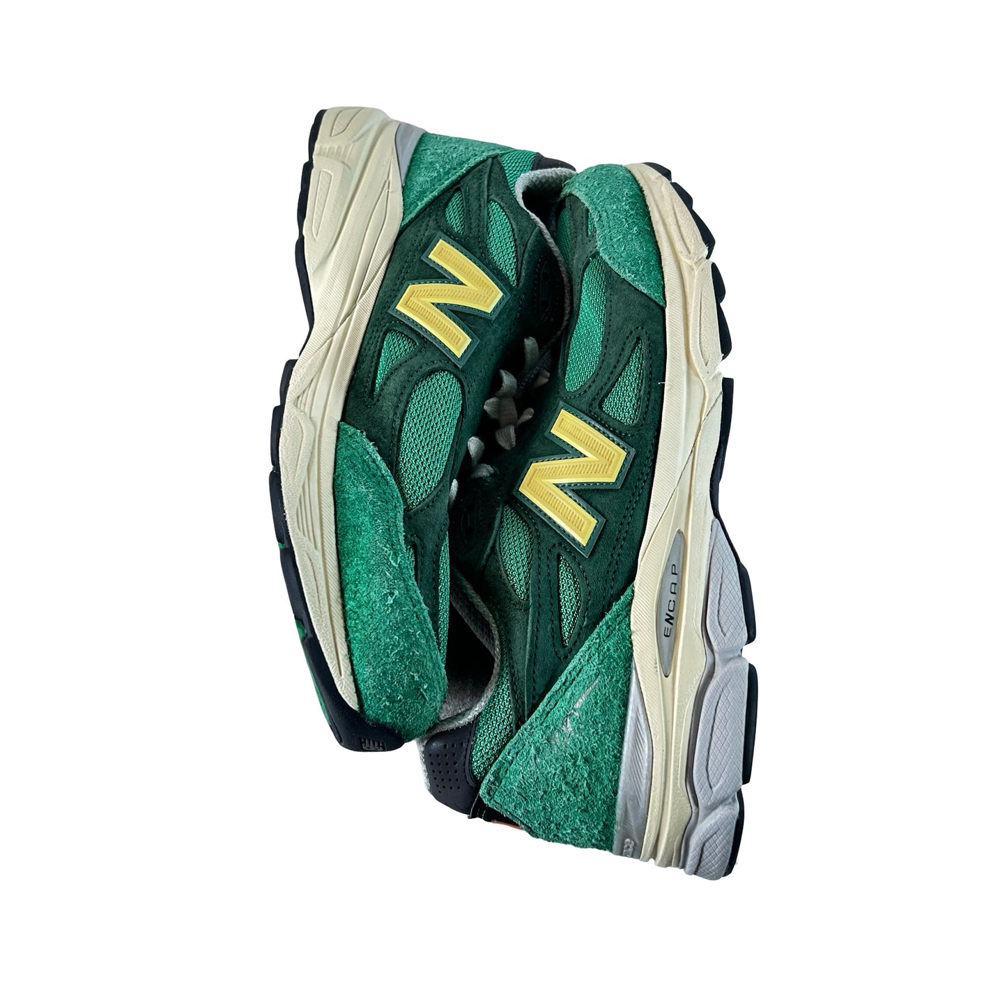 M990GG3 New Balance 990v3 MiUSA Varsity Green Gold [USED] - 9 M (Used) (No Box)