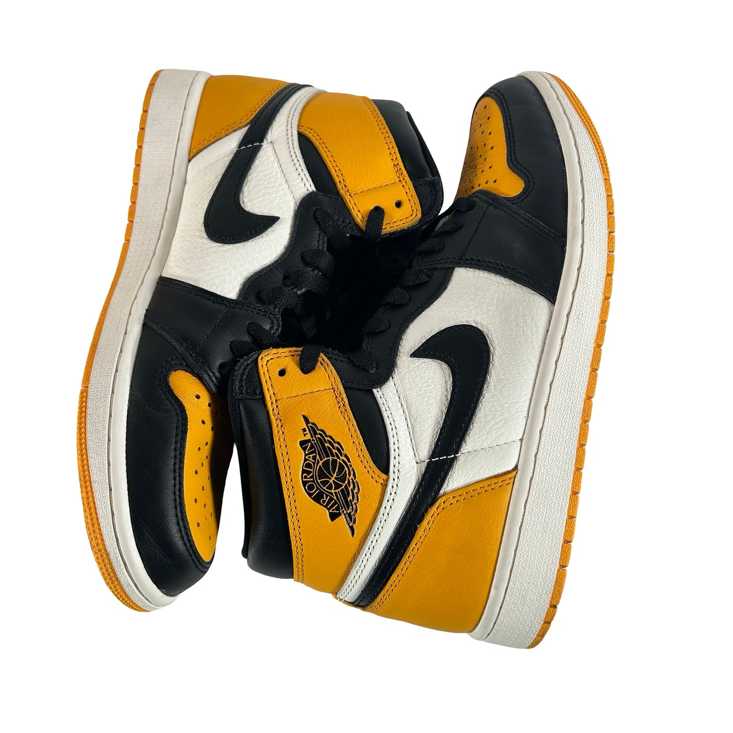 555088 711 Jordan 1 Retro High OG Yellow Toe [USED] - 9 M (Used3)