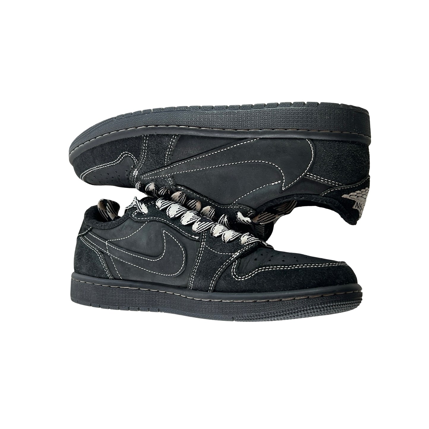 DM7866 001 Jordan 1 Retro Low OG Travis Scott Black Phantom [USED] - 8 M (Used9)