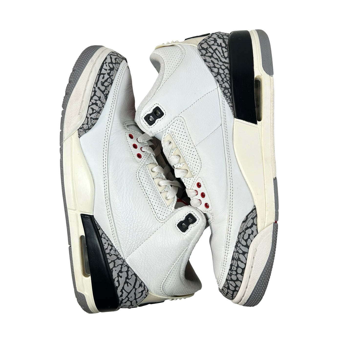 DN3707 100 Jordan 3 Retro White Cement Reimagined [USED] - 8 M (Used10)