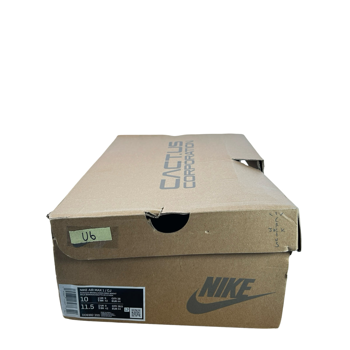 DO9392 200 Nike Air Max 1 Travis Scott Brown [USED] - 10 M (Used6)