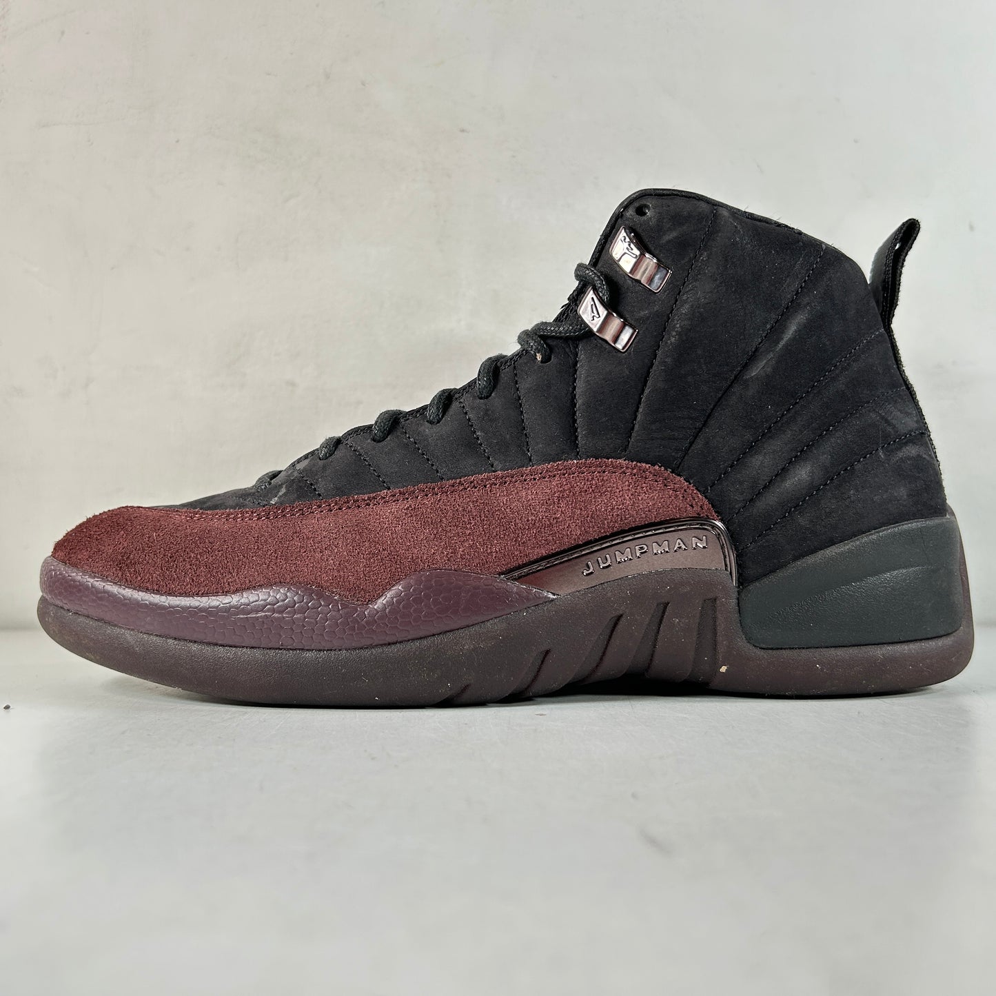 DV6989 001 Jordan 12 Retro SP A Ma Maniére Black (Women's) [USED] - 11 W (Used) (No Sleeve)