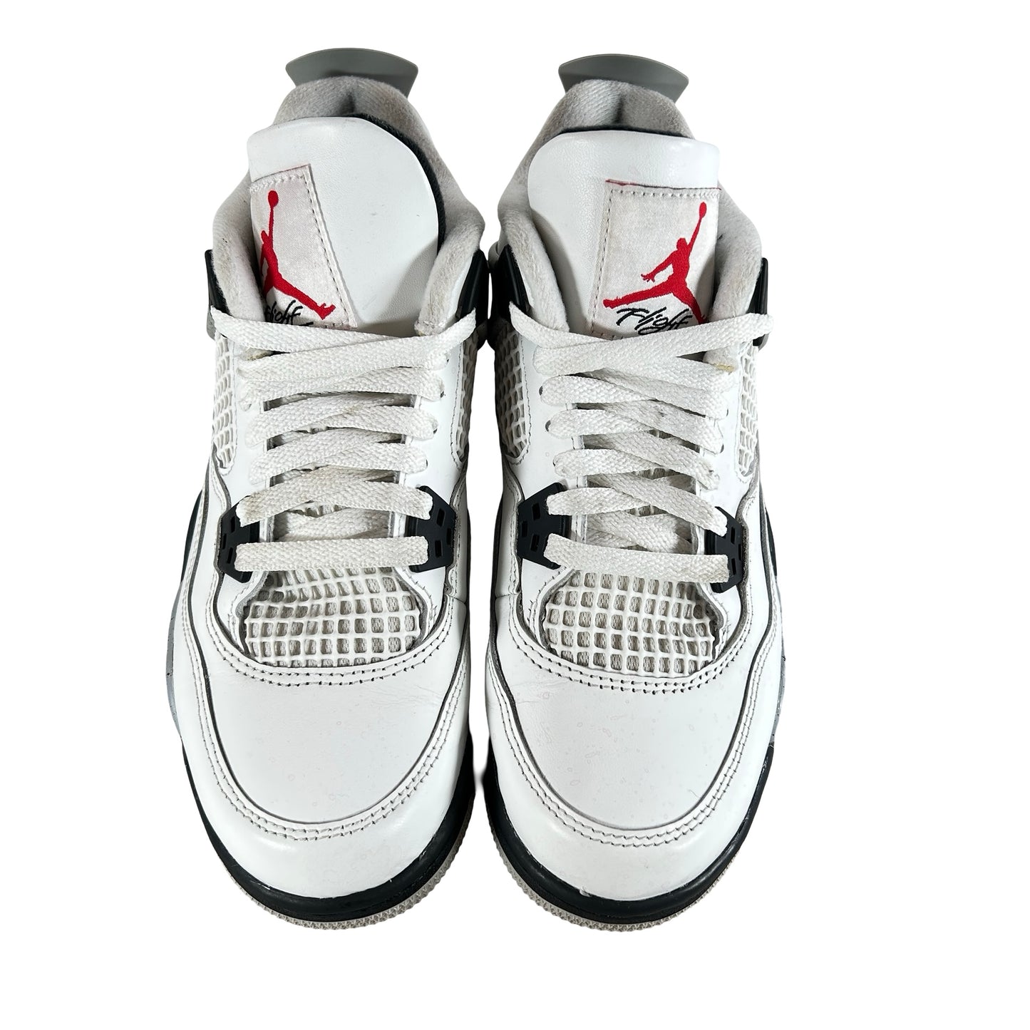 IB4171 100 Jordan 4 Retro White Cement (2025) (GS) [USED] - 5.5 Y (Used) (No Box)
