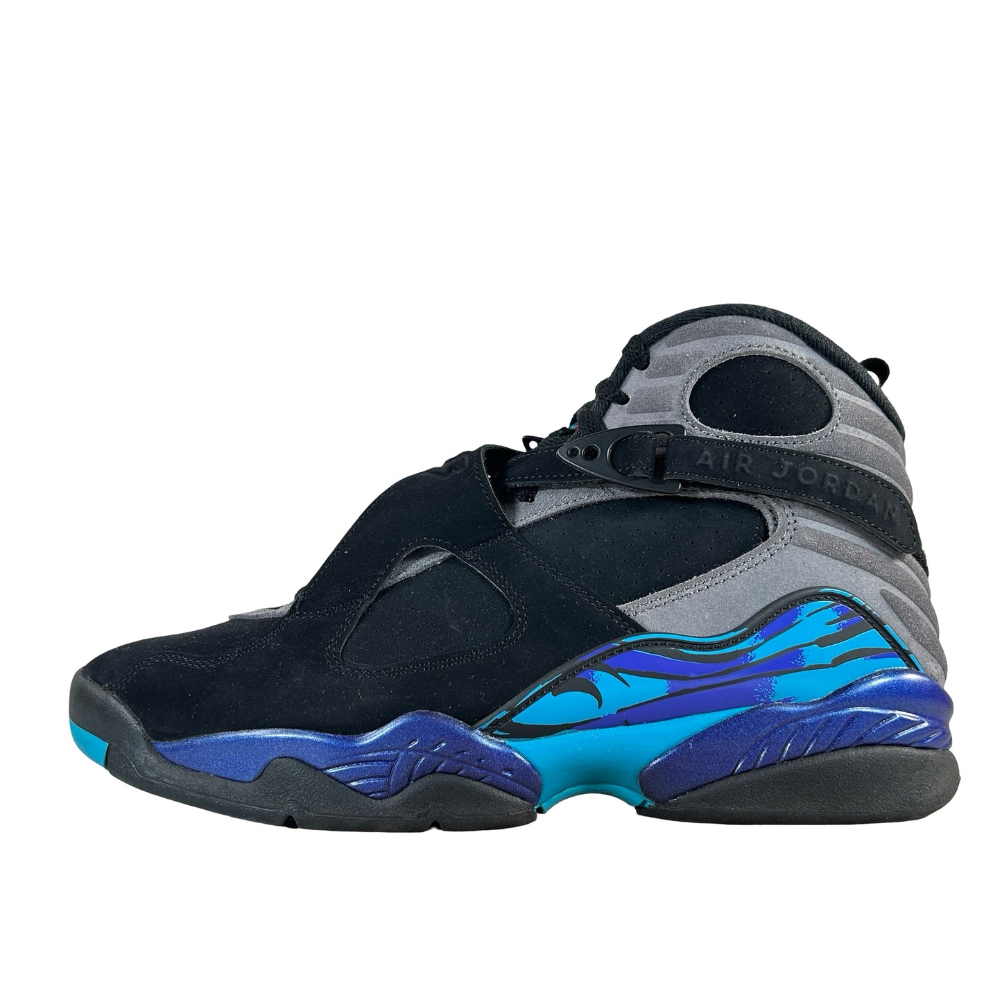 305381 006 Jordan 8 Retro Aqua (2025) [USED] - 9.5 M (Used) (No Box)