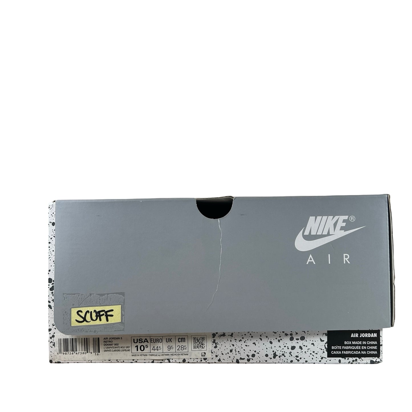 DD0587 002 Jordan 5 Retro Wolf Grey (2026) - 10.5 M (Scuff)