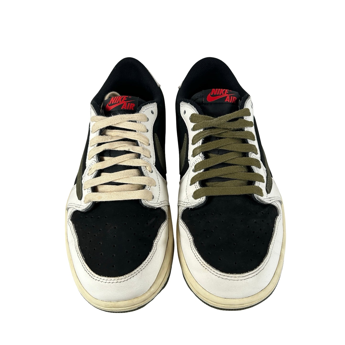 DZ4137 106 Jordan 1 Retro Low OG SP Travis Scott Olive (W) [USED] - 9.5 W (Used3)