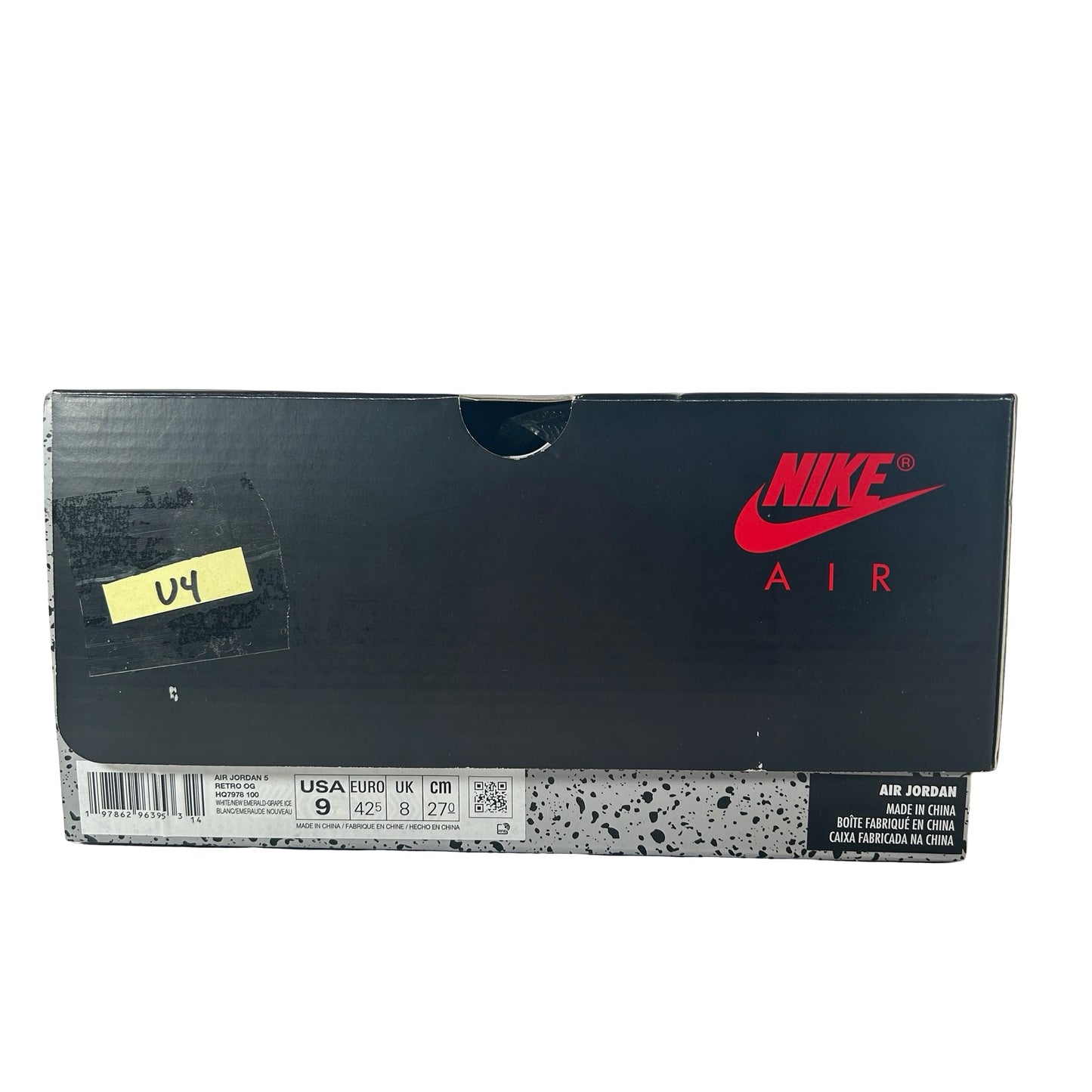HQ7978 100 Jordan 5 Retro Grape (2025) [USED] - 9 M (Used4)