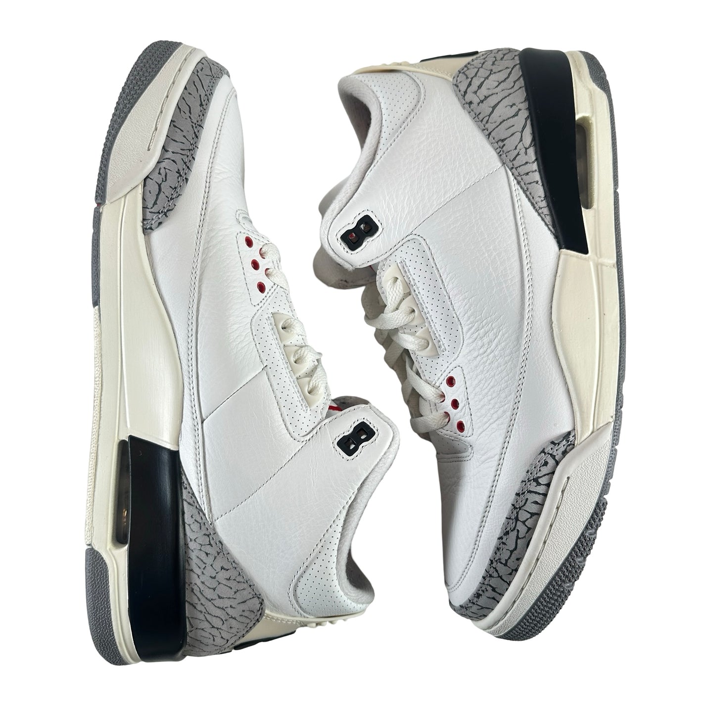 DN3707 100 Jordan 3 Retro White Cement Reimagined [USED] - 12 M (Used4)