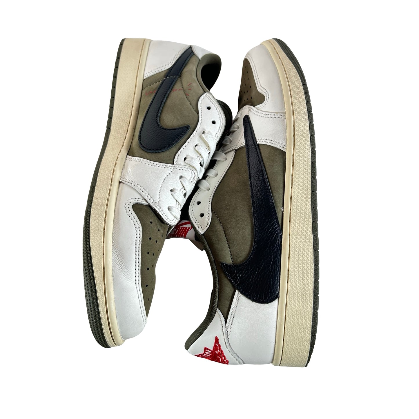 DM7866 200 Jordan 1 Retro Low OG SP Travis Scott Medium Olive [USED] - 13 (Used7)