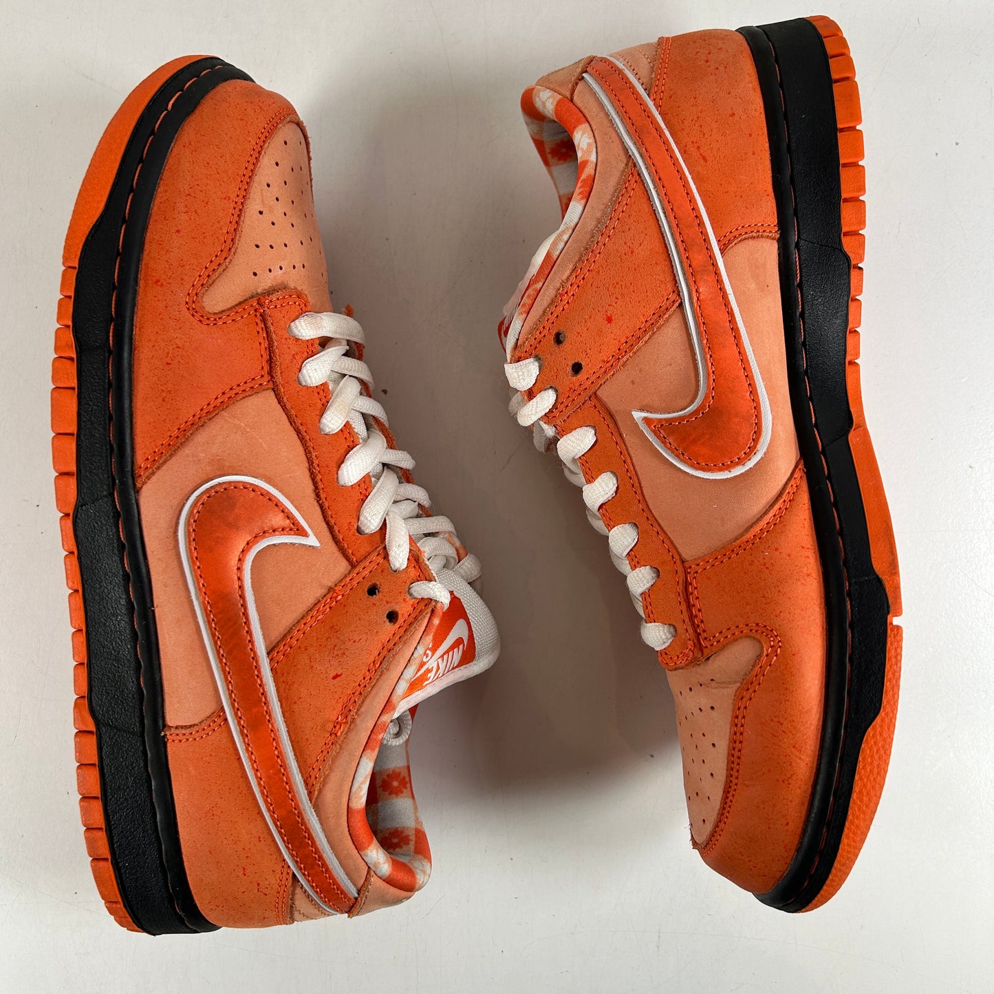 FD8776 800 Nike SB Dunk Low Concepts Orange Lobster [USED] - 9.5 M (Used) (Replace Box)