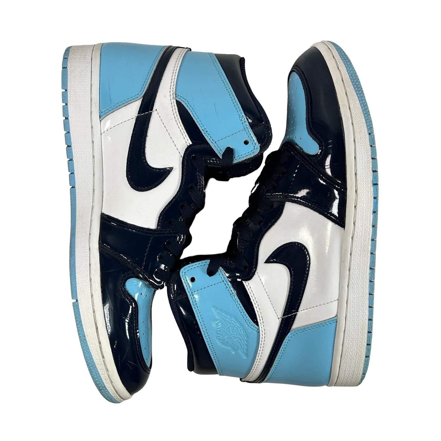CD0461 401 Jordan 1 Retro High UNC Patent (Women's) [USED] - 9.5 W (Used)