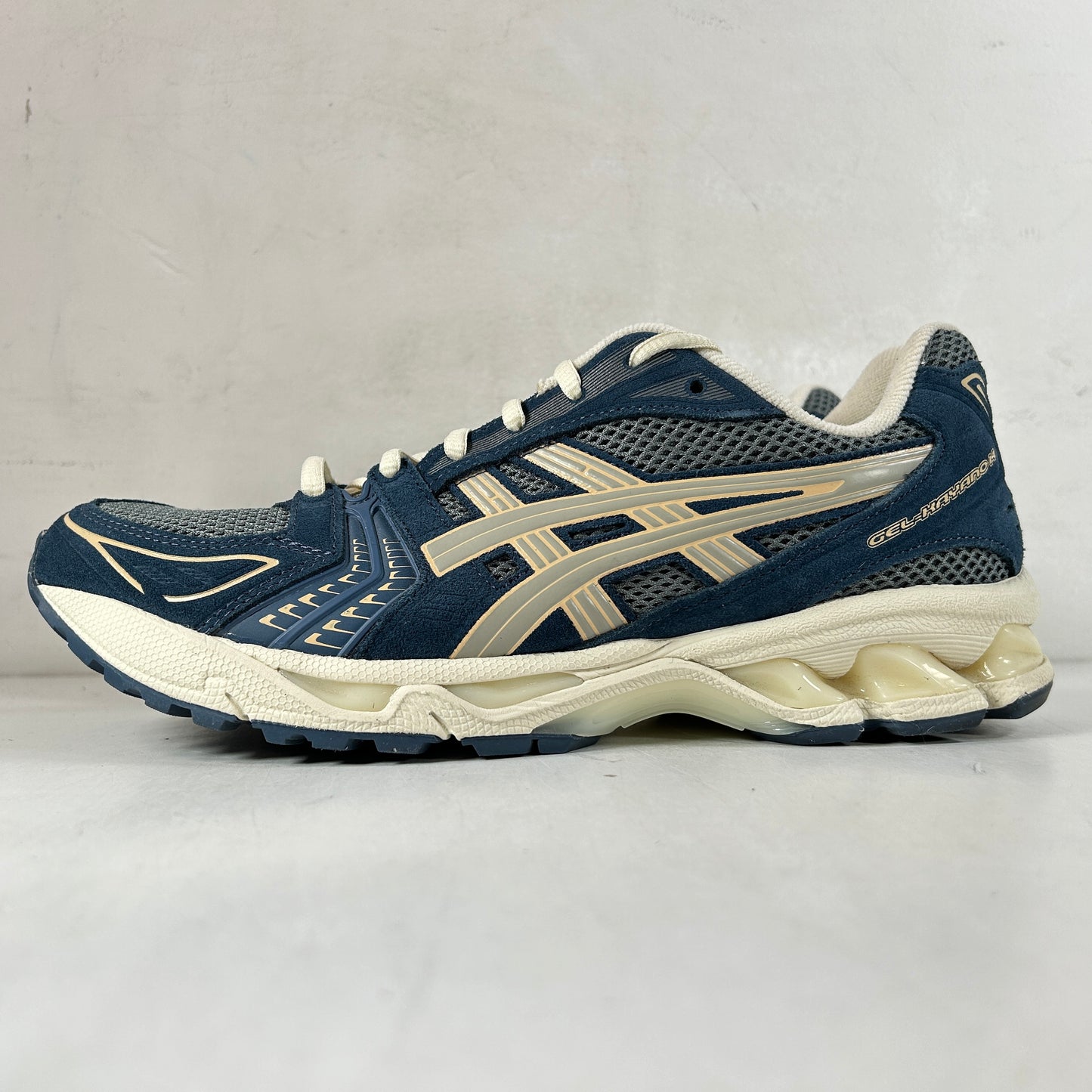 1201A161 029 ASICS Gel-Kayano 14 Dark Pewter Seal Grey [USED] - 9 M (Used2)