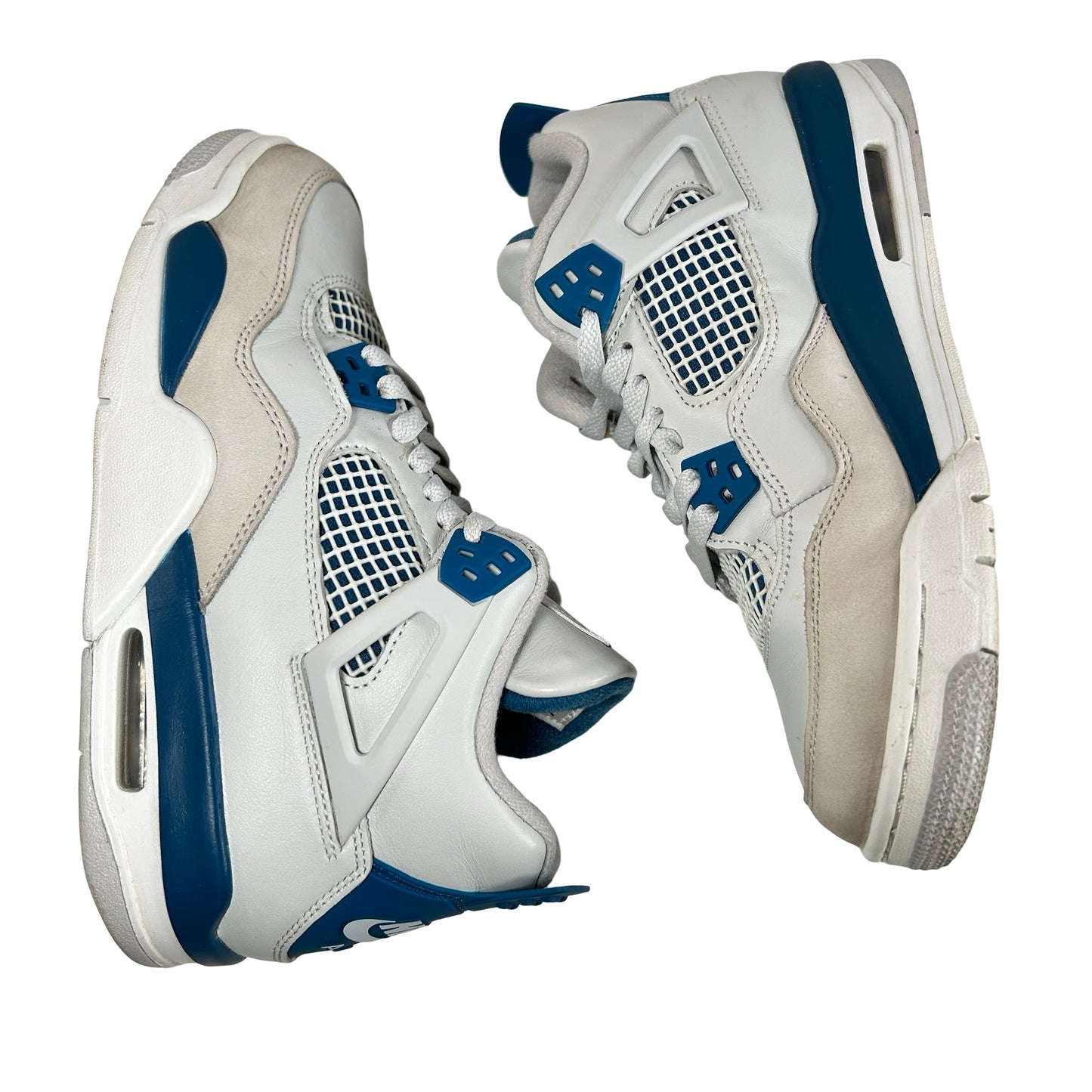 HF4281 141 Jordan 4 Retro Military Blue (2024) (GS) [USED] - 7 Y (Used2)
