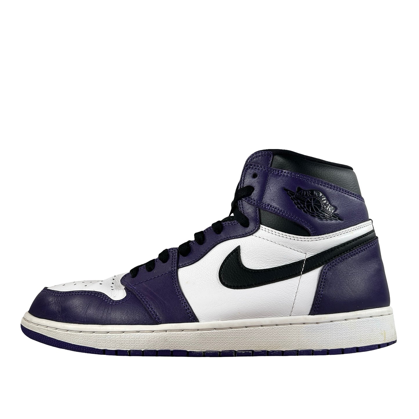 555088 500 Jordan 1 Court Purple [USED] - 13 M (Used)
