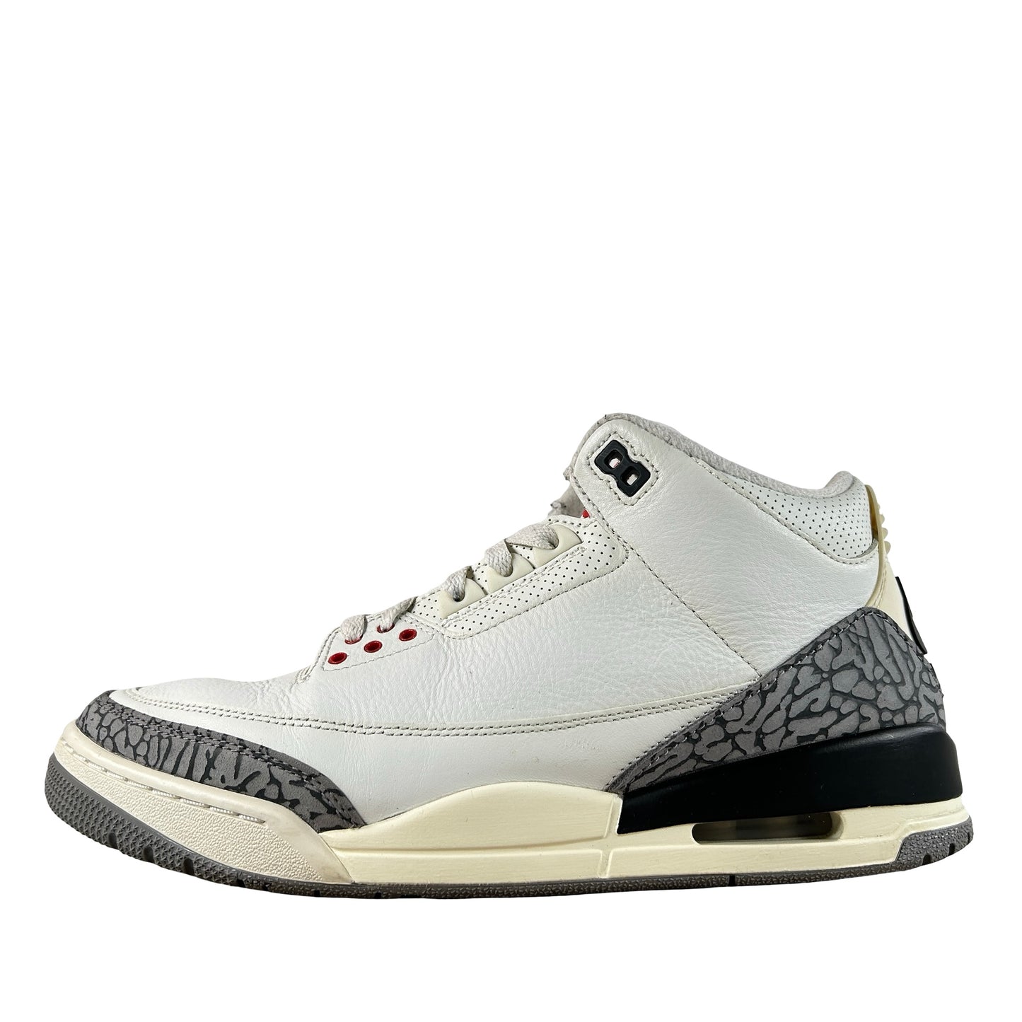 DN3707 100 Jordan 3 Retro White Cement Reimagined [USED] - 10.5 M (Used33)