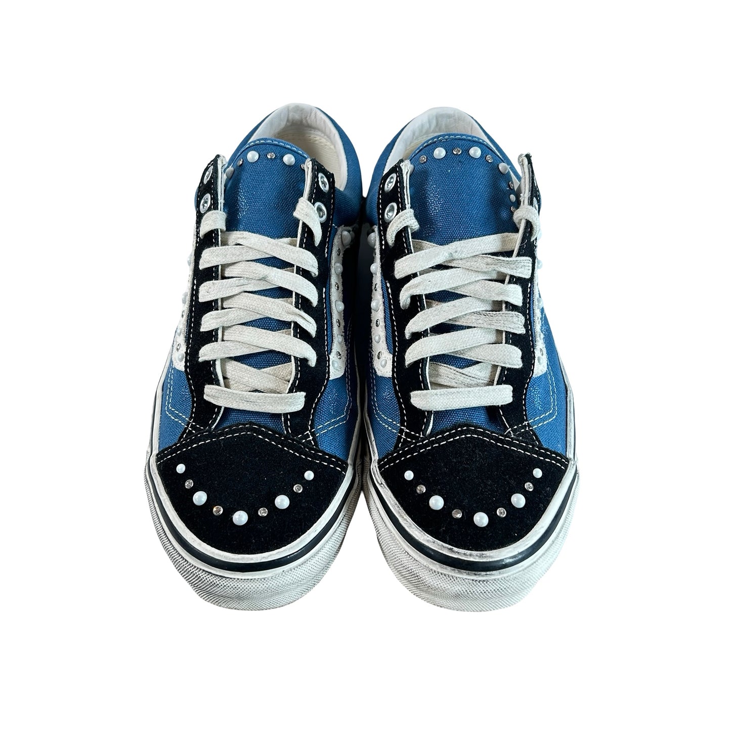 VN000E8VYA6 Vans LX Old Skool 36 Pearlized Pack Black Navy [USED] - 10 M (Used2)