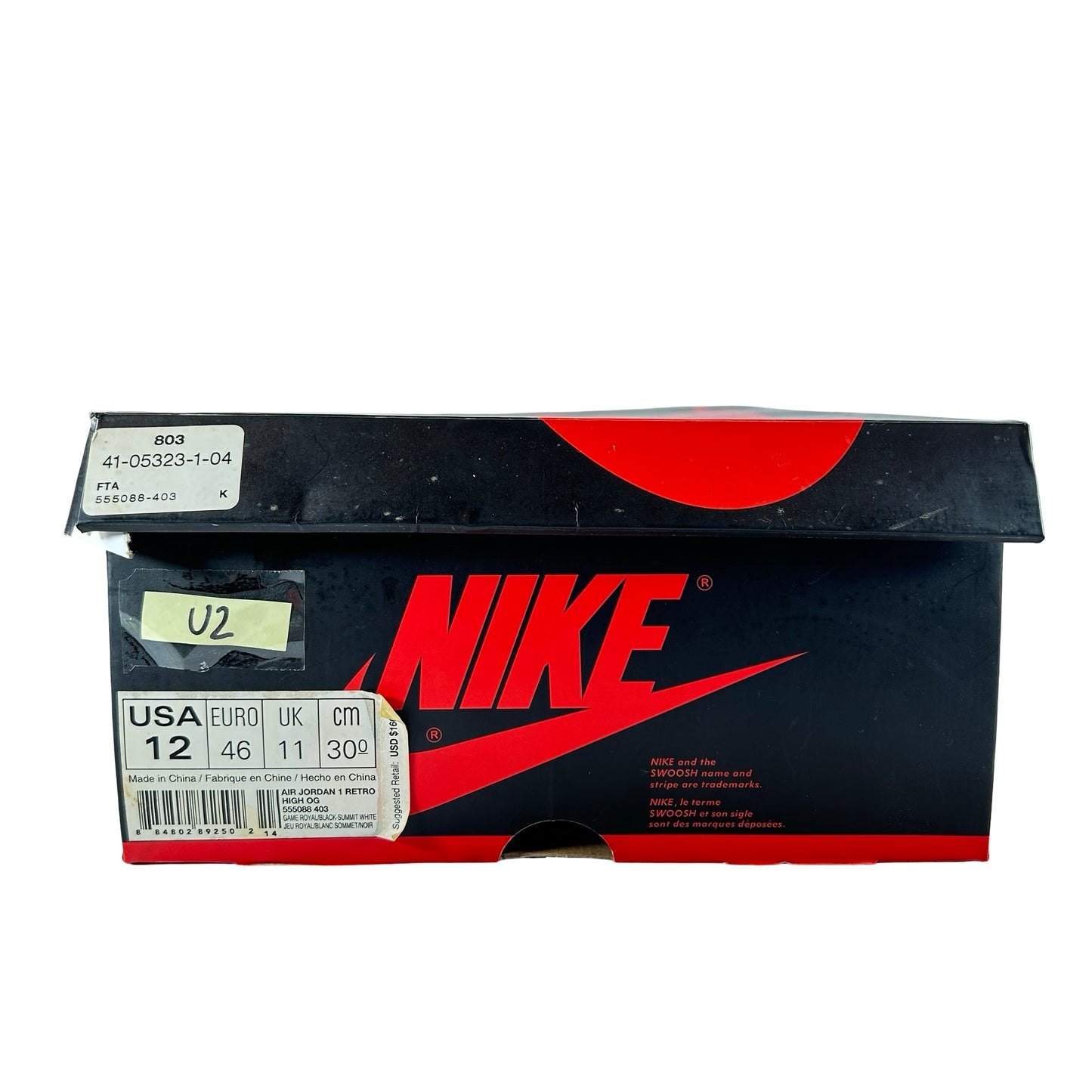 555088 403 Jordan 1 Game Royal [USED] - 12 M (Used2)