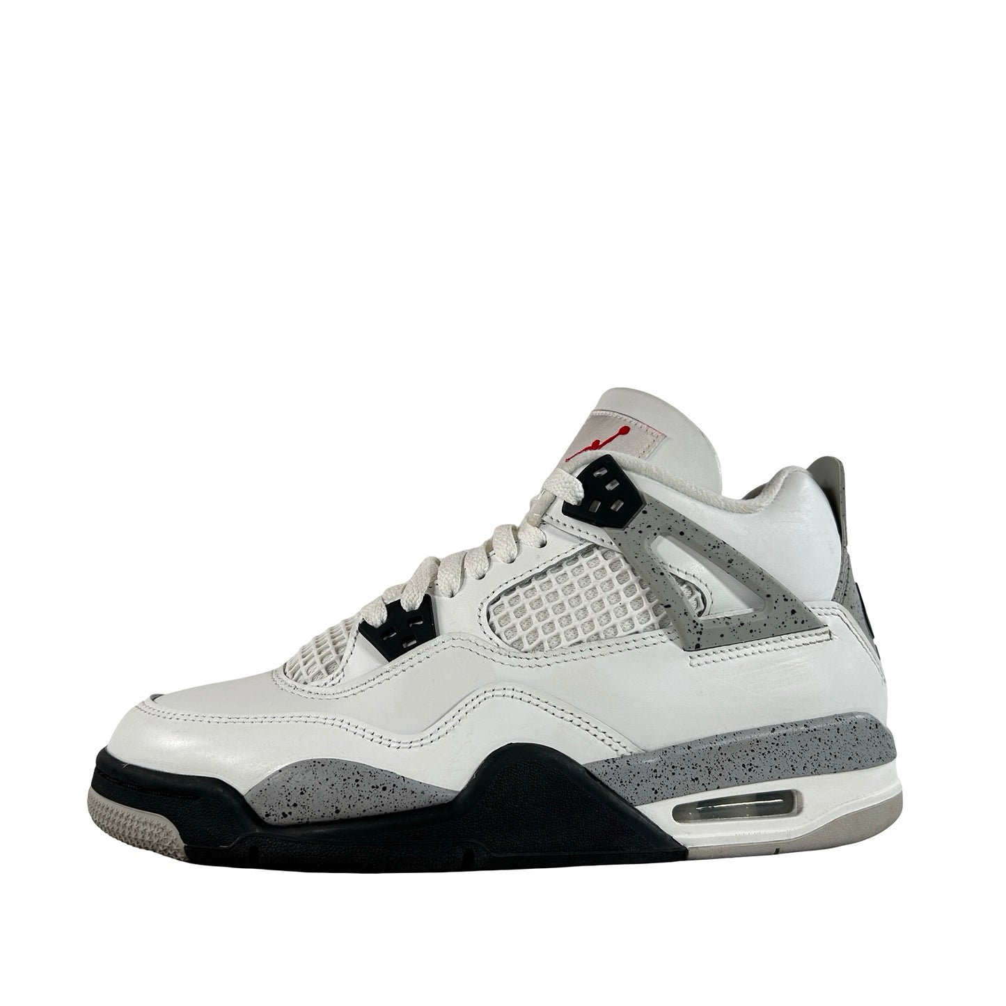 IB4171 100 Jordan 4 Retro White Cement (2025) (GS) [USED] - 7 Y (Used2)