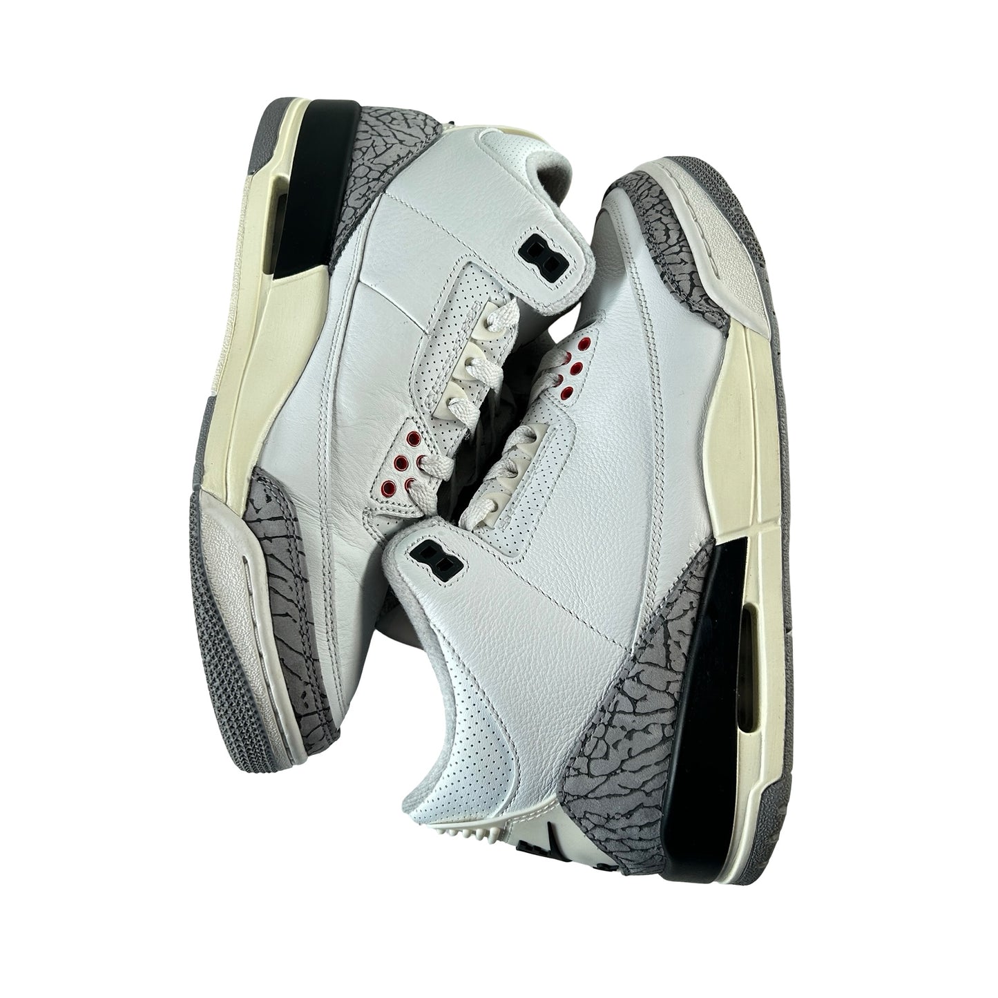 DN3707 100 Jordan 3 Retro White Cement Reimagined [USED] - 8.5 M (Used19)