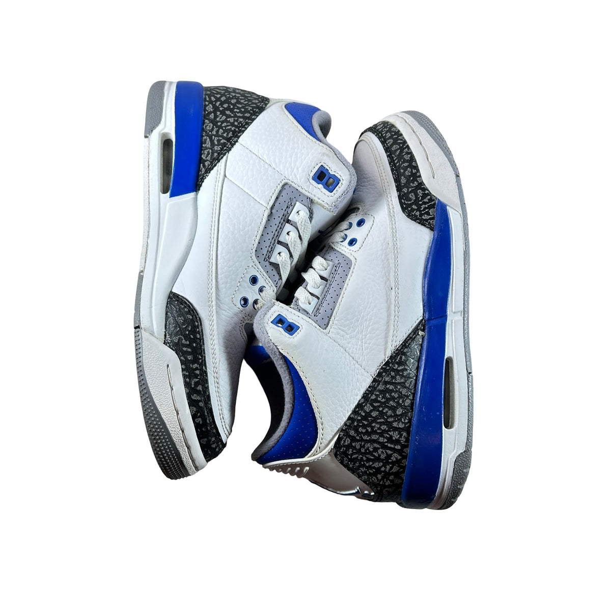 398614 145 Jordan 3 Retro Racer Blue (GS) [USED] - 6 Y (Used)