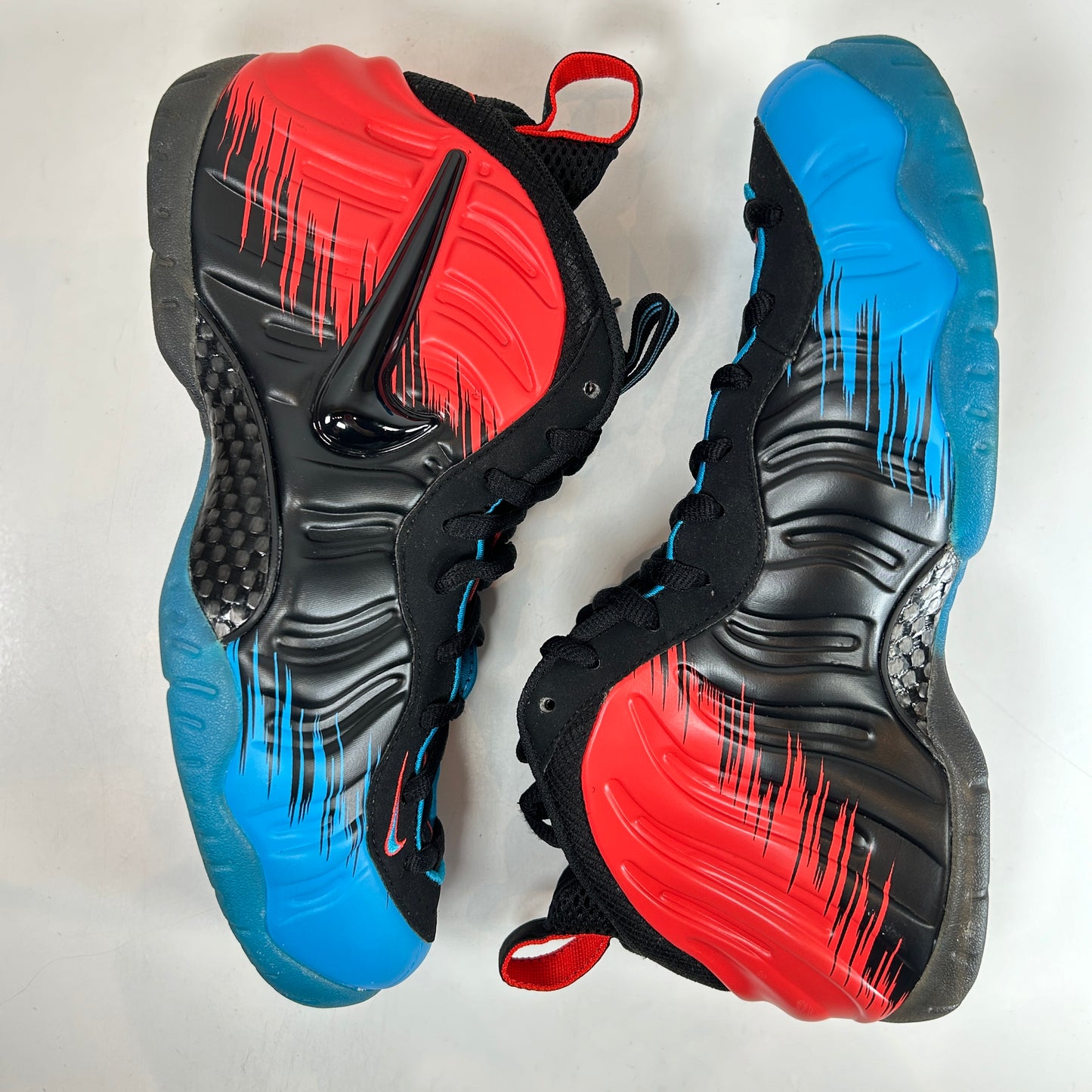 616750 400 Nike Air Foamposite Pro Spiderman [USED] - 9.5 M (Used) (Replace Box)