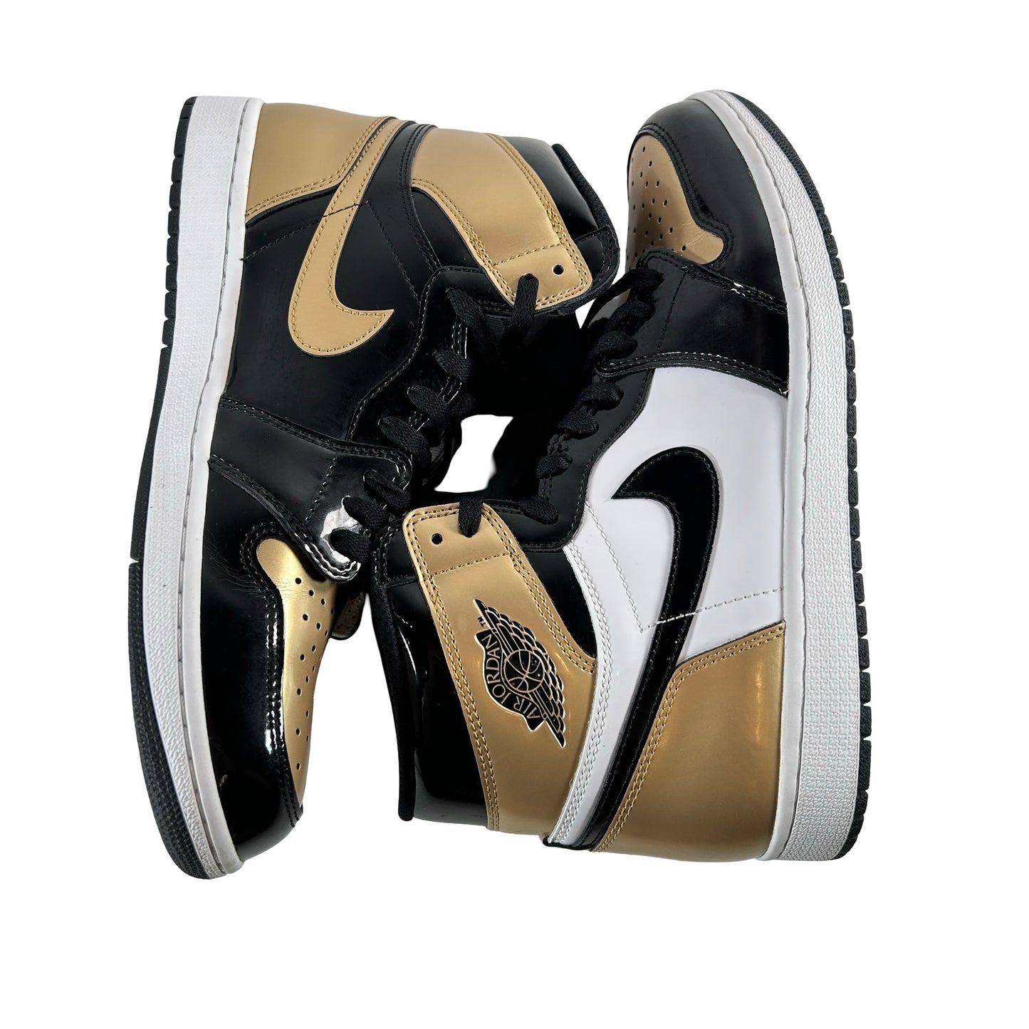 861428 007 Jordan 1 Retro High NRG Patent Gold Toe [USED] - 11 M (Used3)