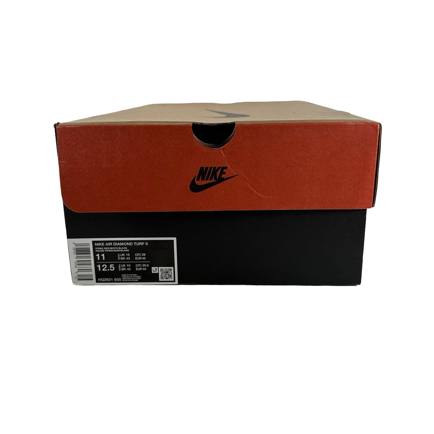 HQ2631 600 Nike Air Diamond Turf 2 Red Gold (2026) [USED] - 11 M (Used)