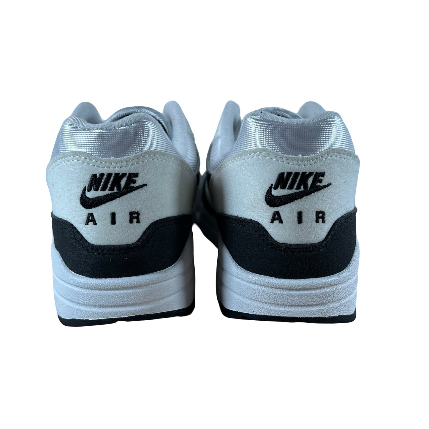 DZ2628 102 Nike Air Max 1 White Black Neutral Grey (Women's) [USED] - 11 W (Used)