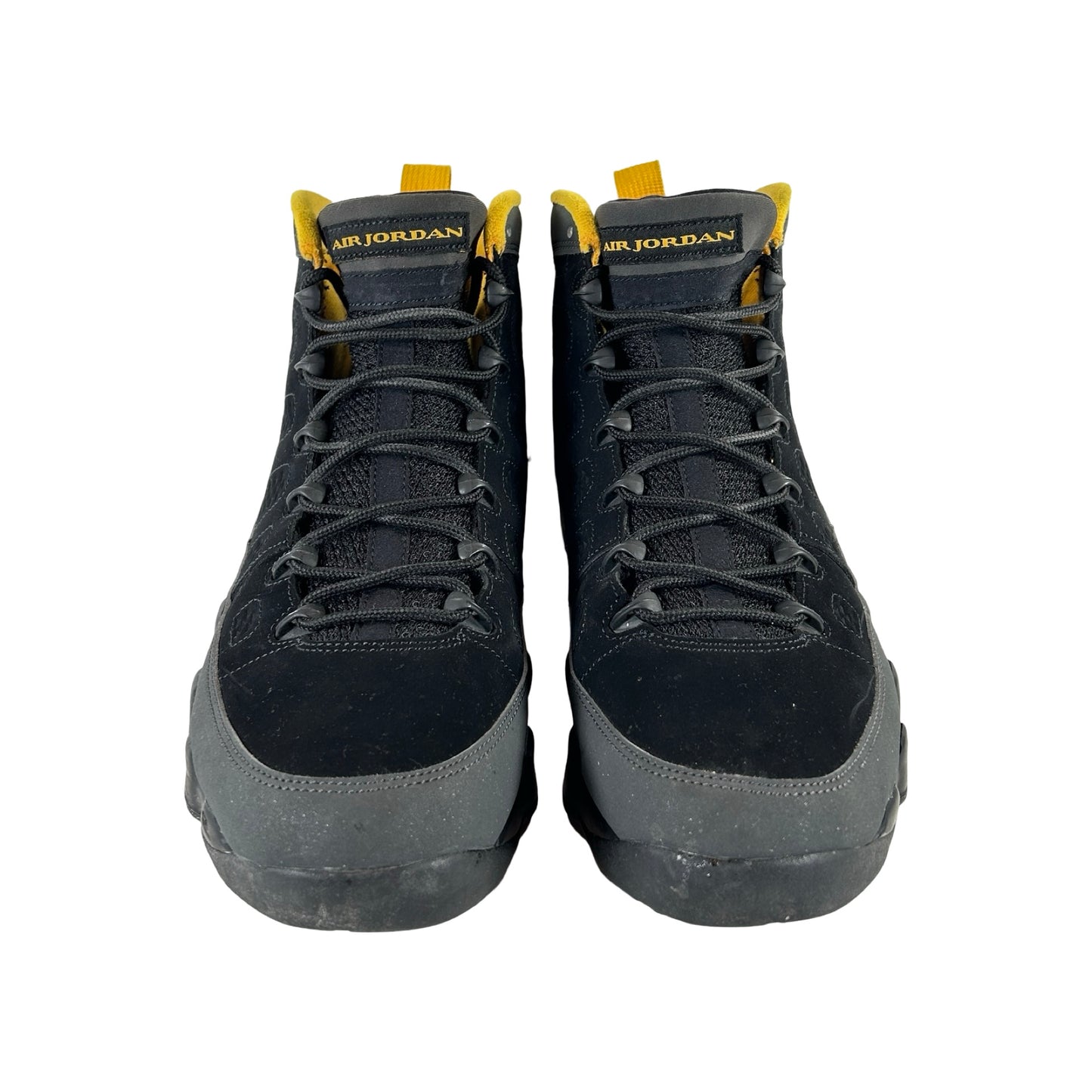 CT8019 070 Jordan 9 Retro Dark Charcoal University Gold [USED] - 10.5 M (Used)